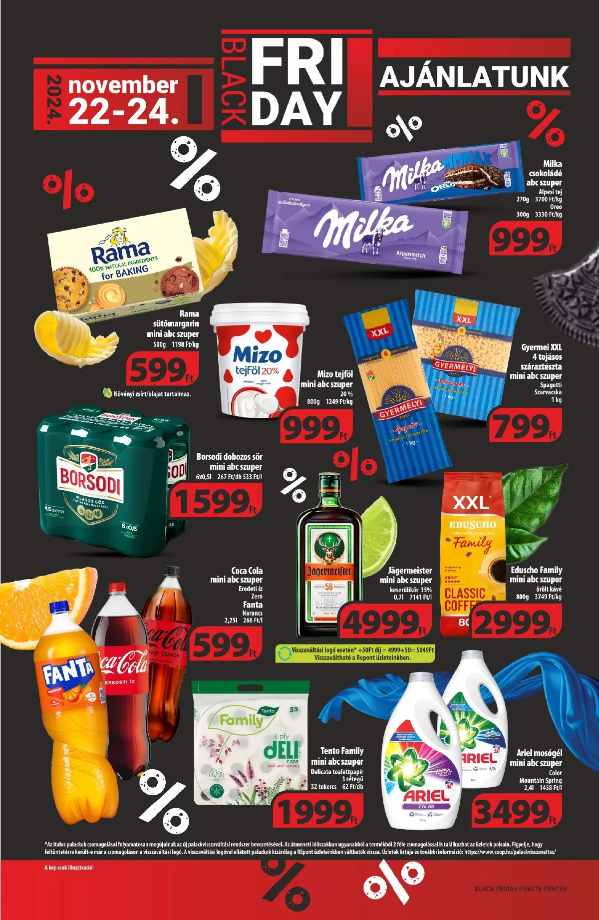 Coop akciós újság Észak-Kelet 11.21–11.27 – 12. oldal
