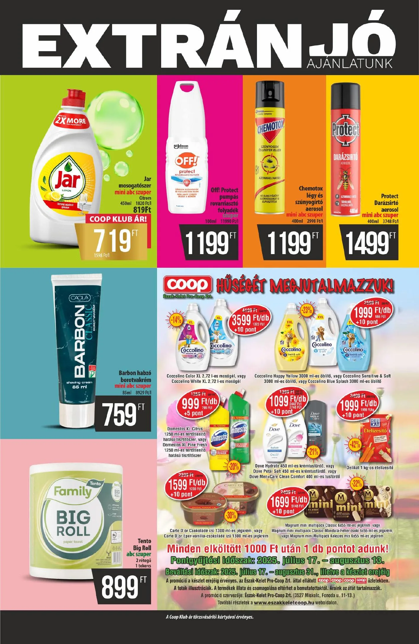 Coop akciós újság Észak-Kelet 07.17–07.23 – 11. oldal