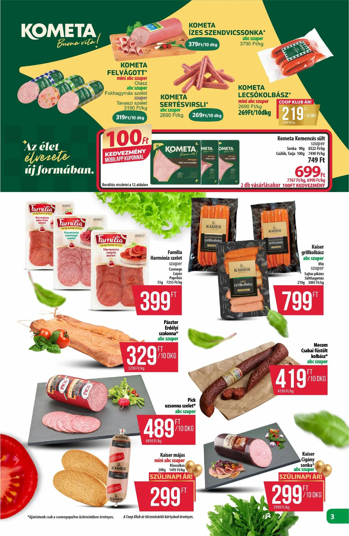 Coop akciós újság Észak-Kelet 07.17–07.23 – 3. oldal