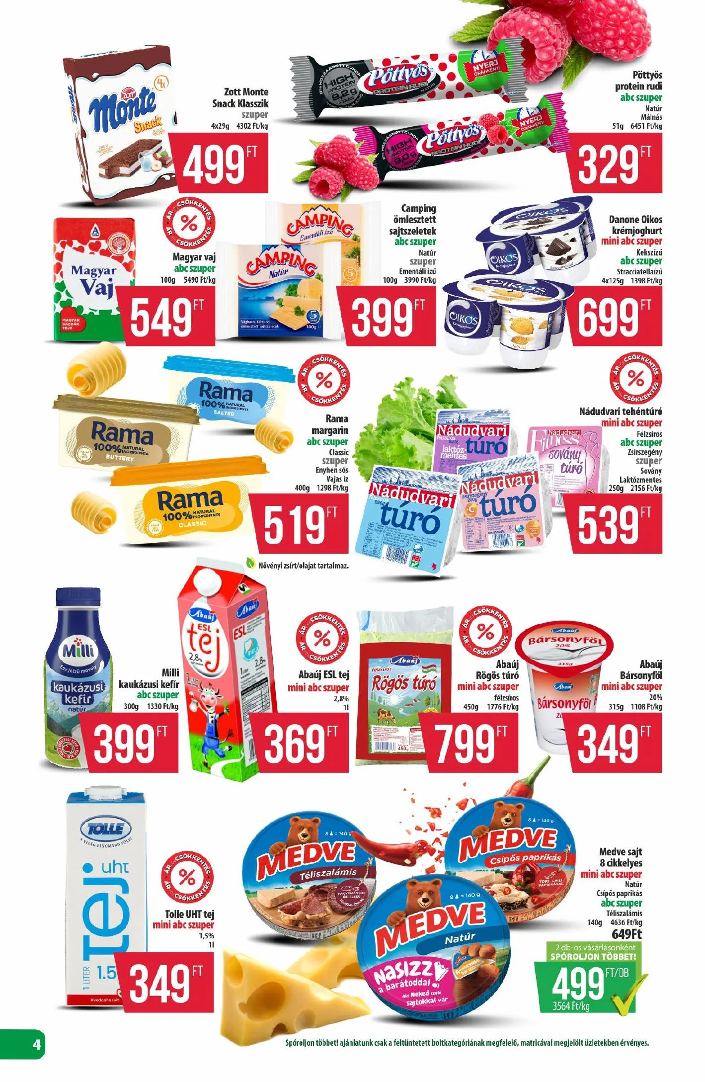 Coop akciós újság Észak-Kelet 07.17–07.23 – 4. oldal