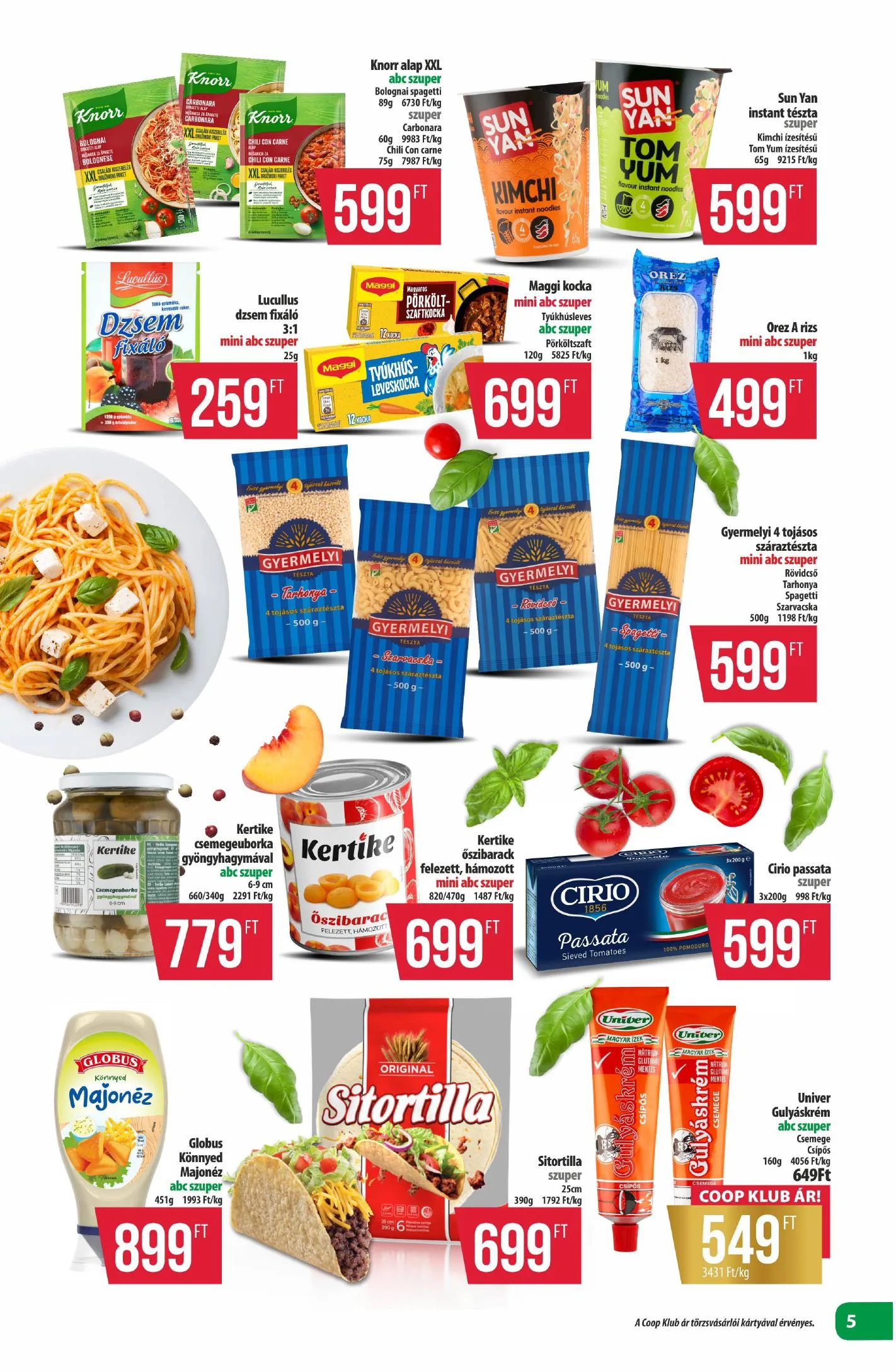 Coop akciós újság Észak-Kelet 07.17–07.23 – 5. oldal