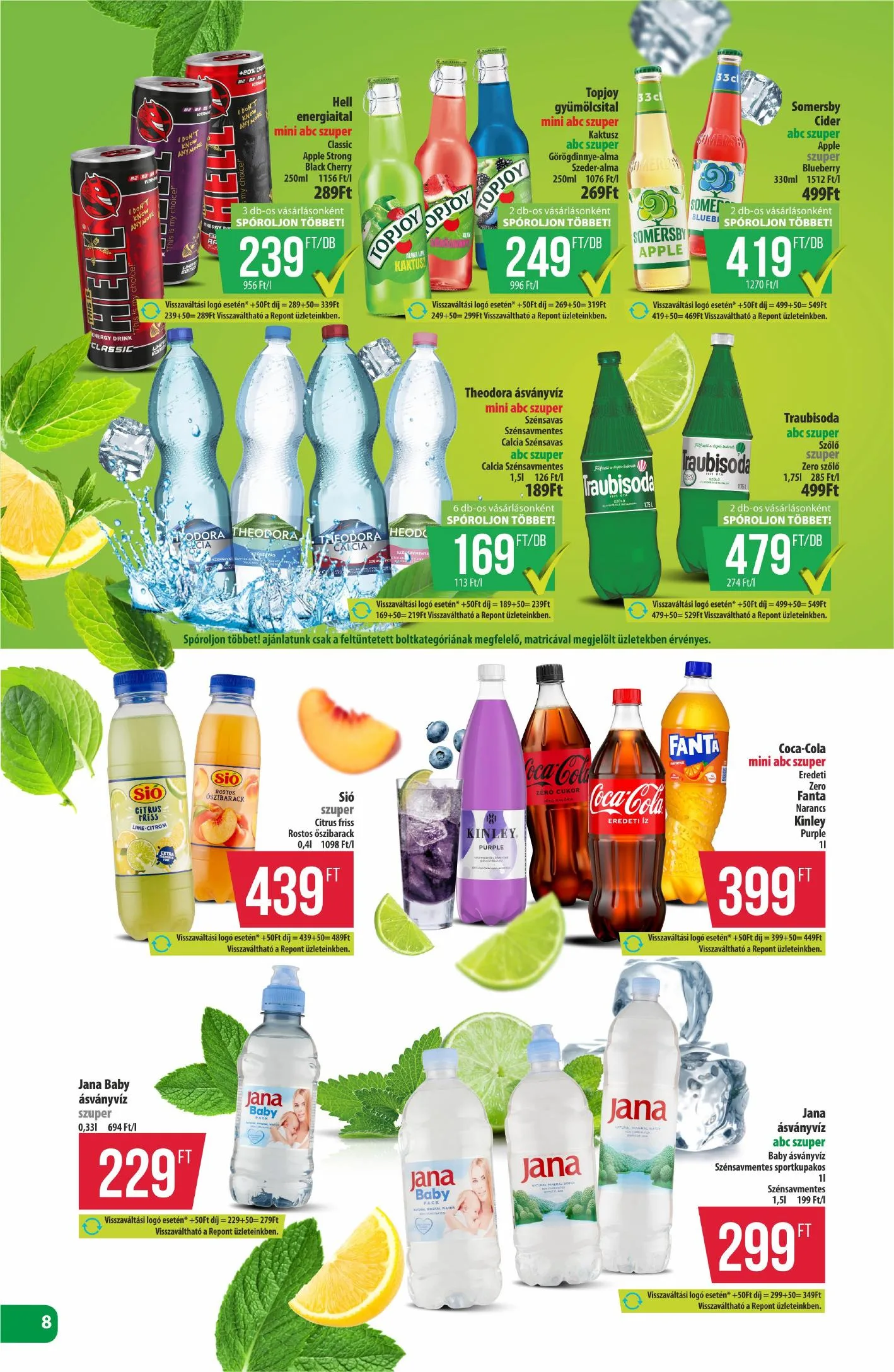 Coop akciós újság Észak-Kelet 07.17–07.23 – 8. oldal
