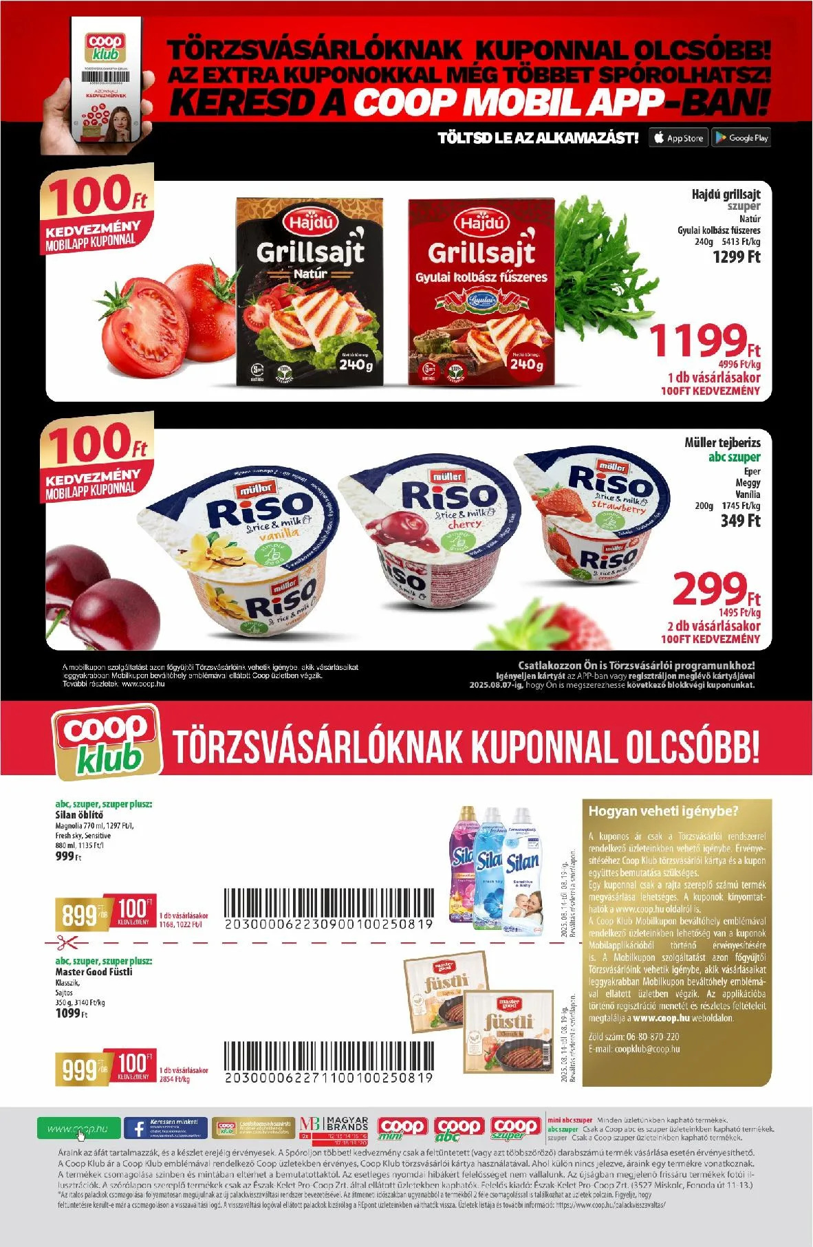 Coop akciós újság Észak-Kelet 08.14–08.19 – 4. oldal