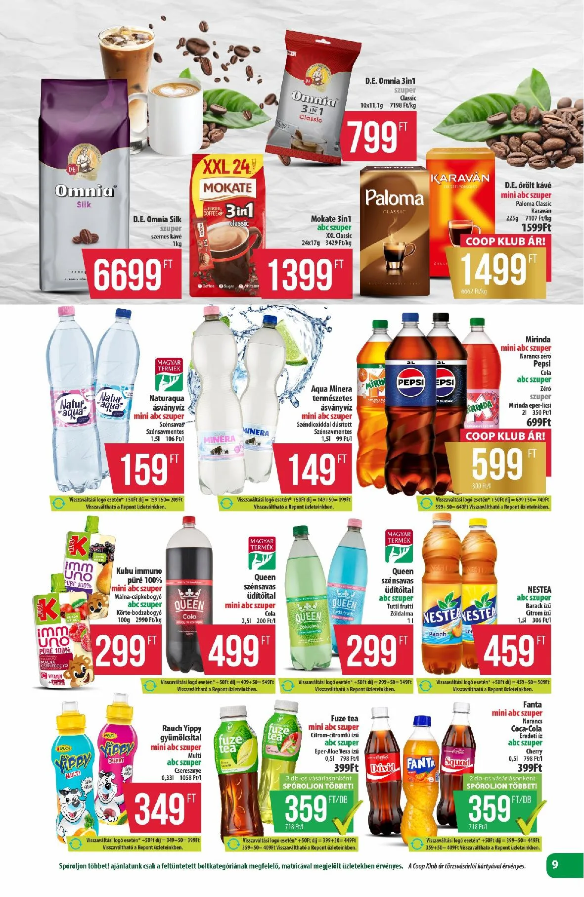 Coop akciós újság Észak-Kelet 09.18–09.24 – 12. oldal