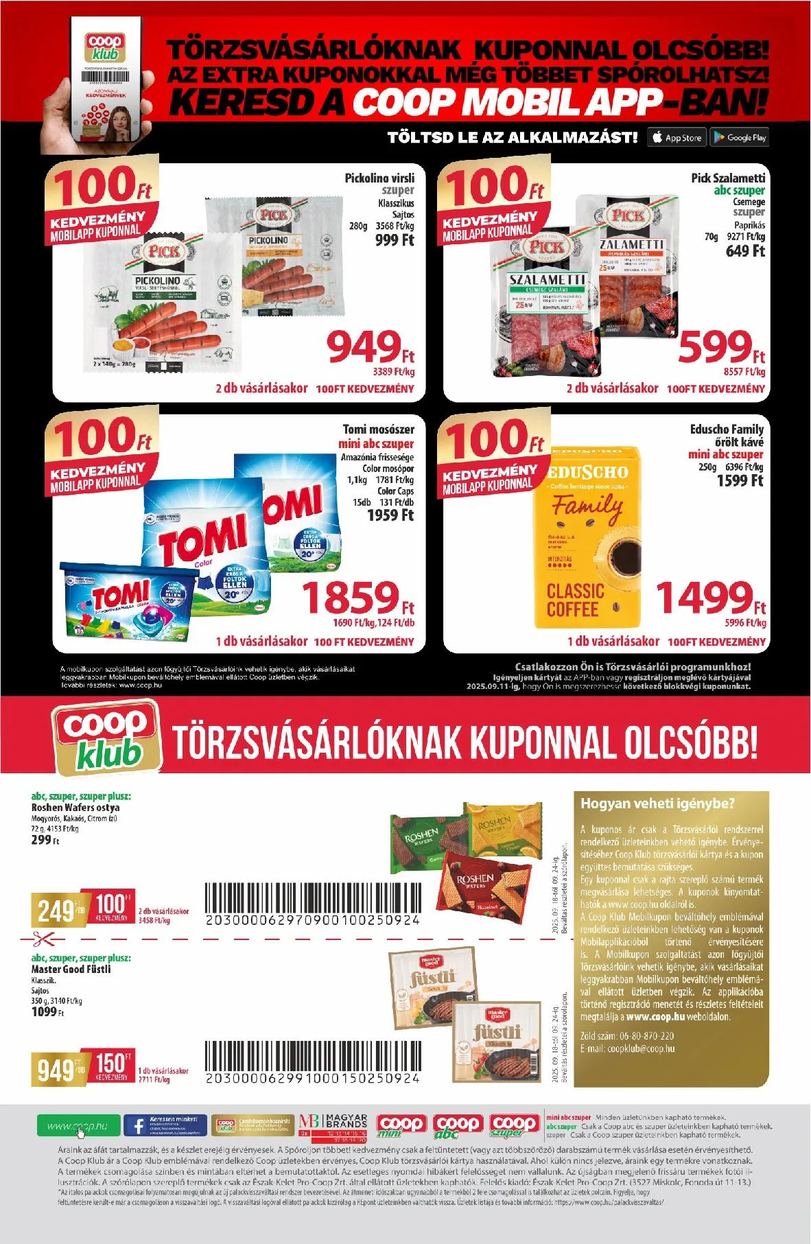 Coop akciós újság Észak-Kelet 09.18–09.24 – 4. oldal