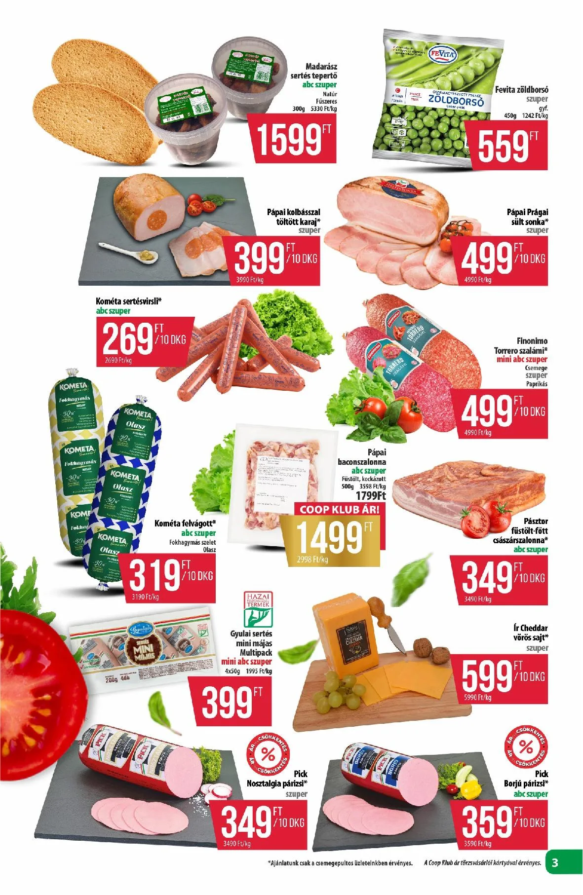 Coop akciós újság Észak-Kelet 09.18–09.24 – 6. oldal