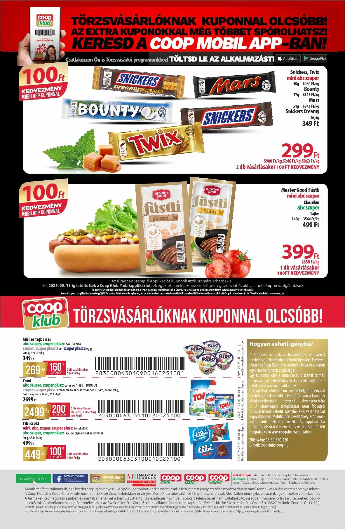 Coop akciós újság Észak-Kelet 09.25–10.01 – 4. oldal