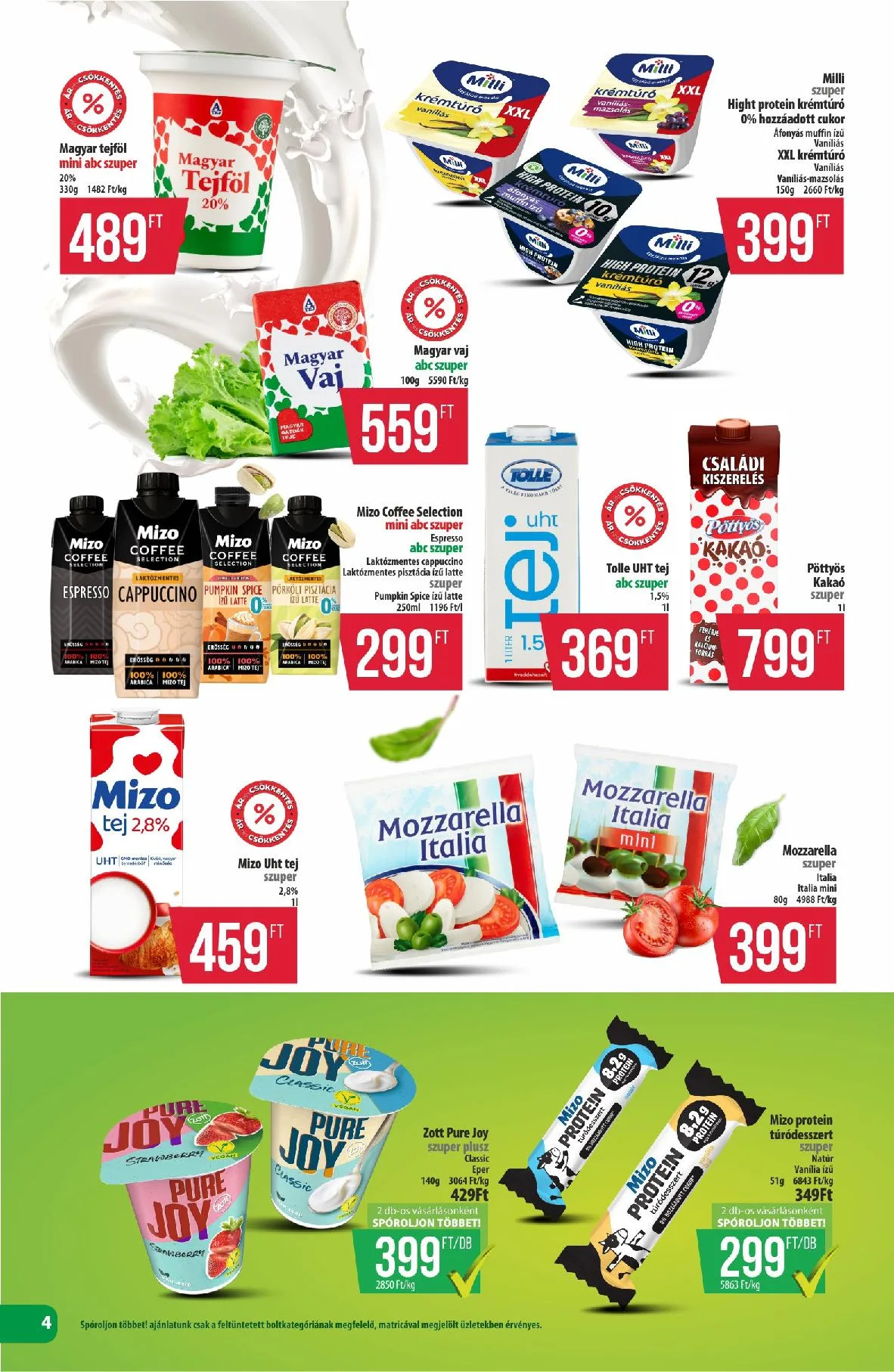 Coop akciós újság Észak-Kelet 09.25–10.01 – 7. oldal