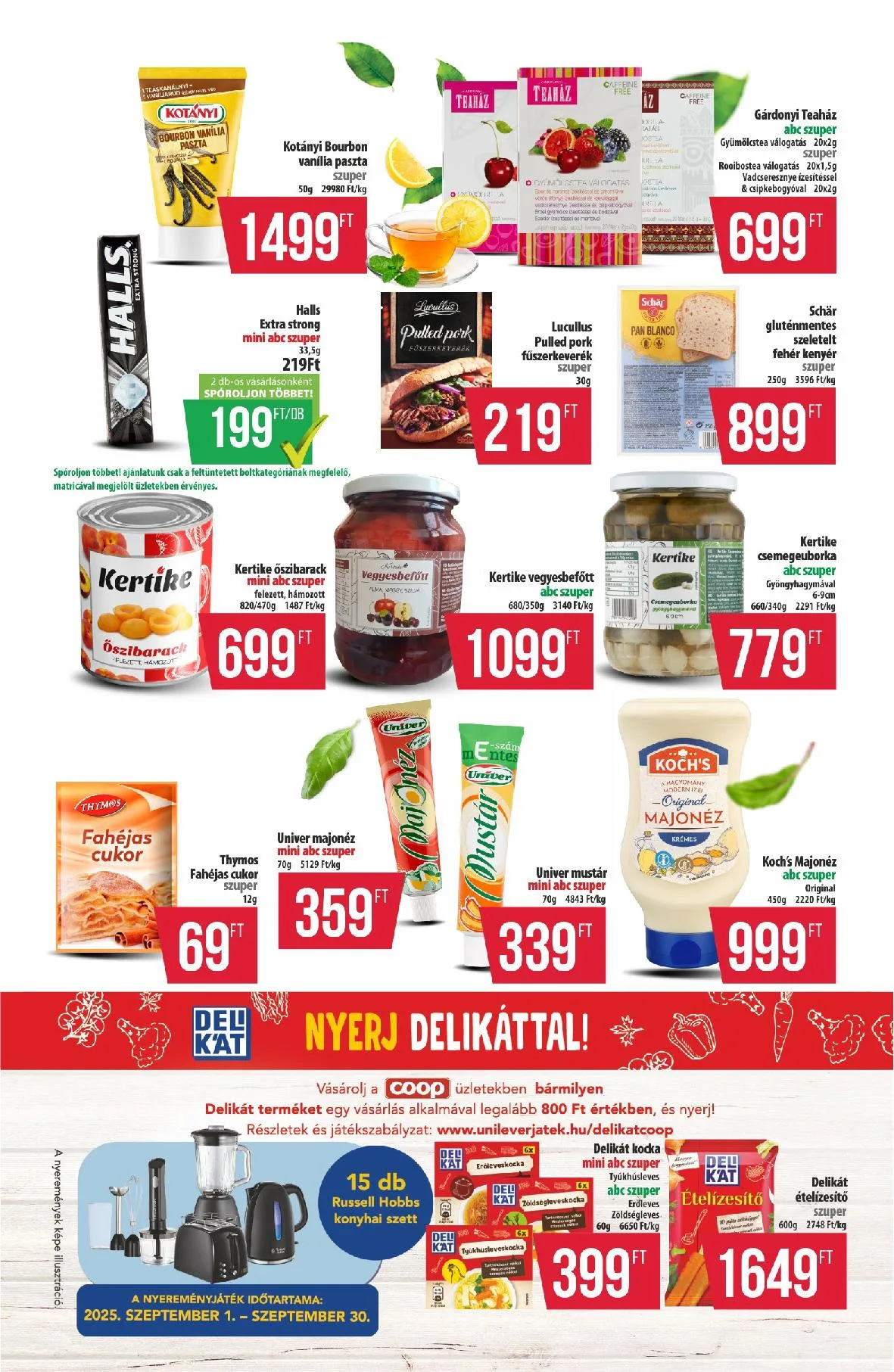 Coop akciós újság Észak-Kelet 09.25–10.01 – 8. oldal