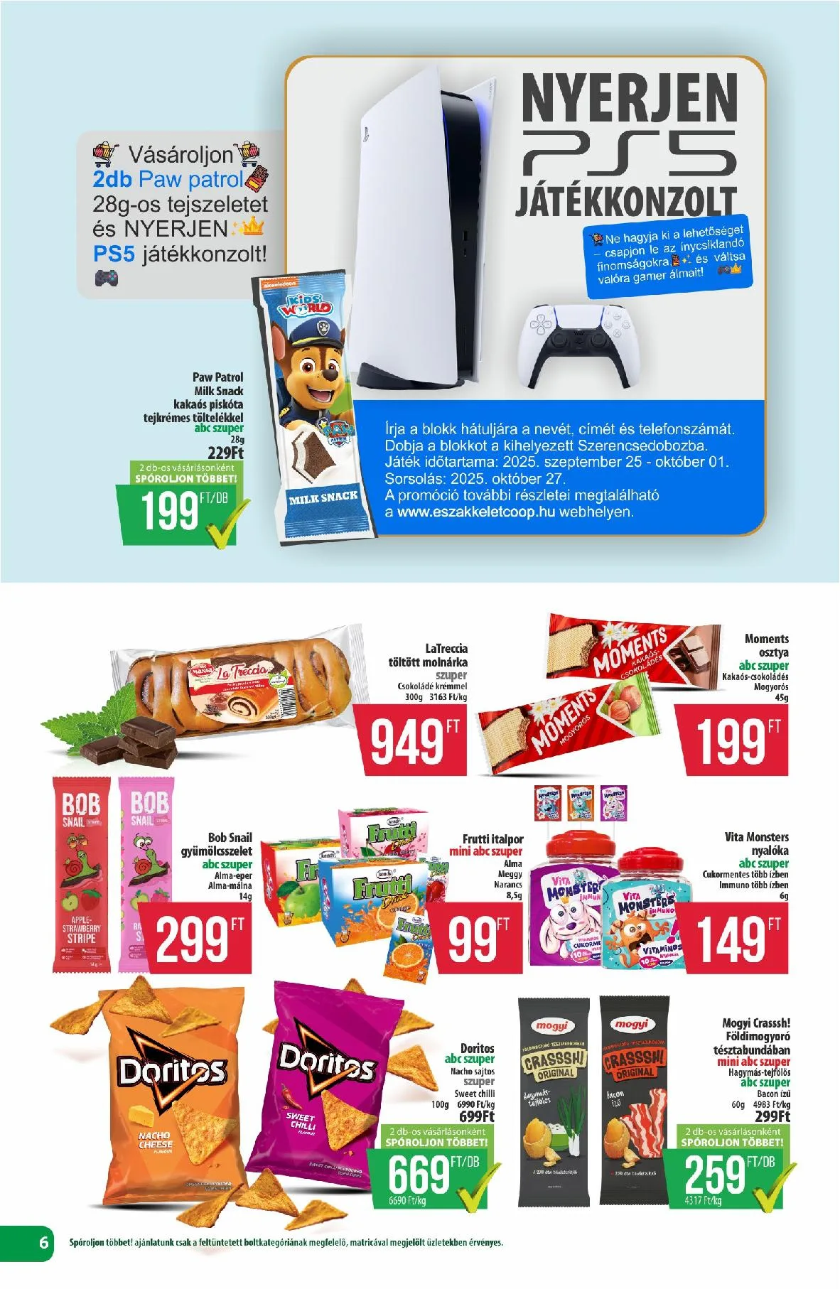 Coop akciós újság Észak-Kelet 09.25–10.01 – 9. oldal