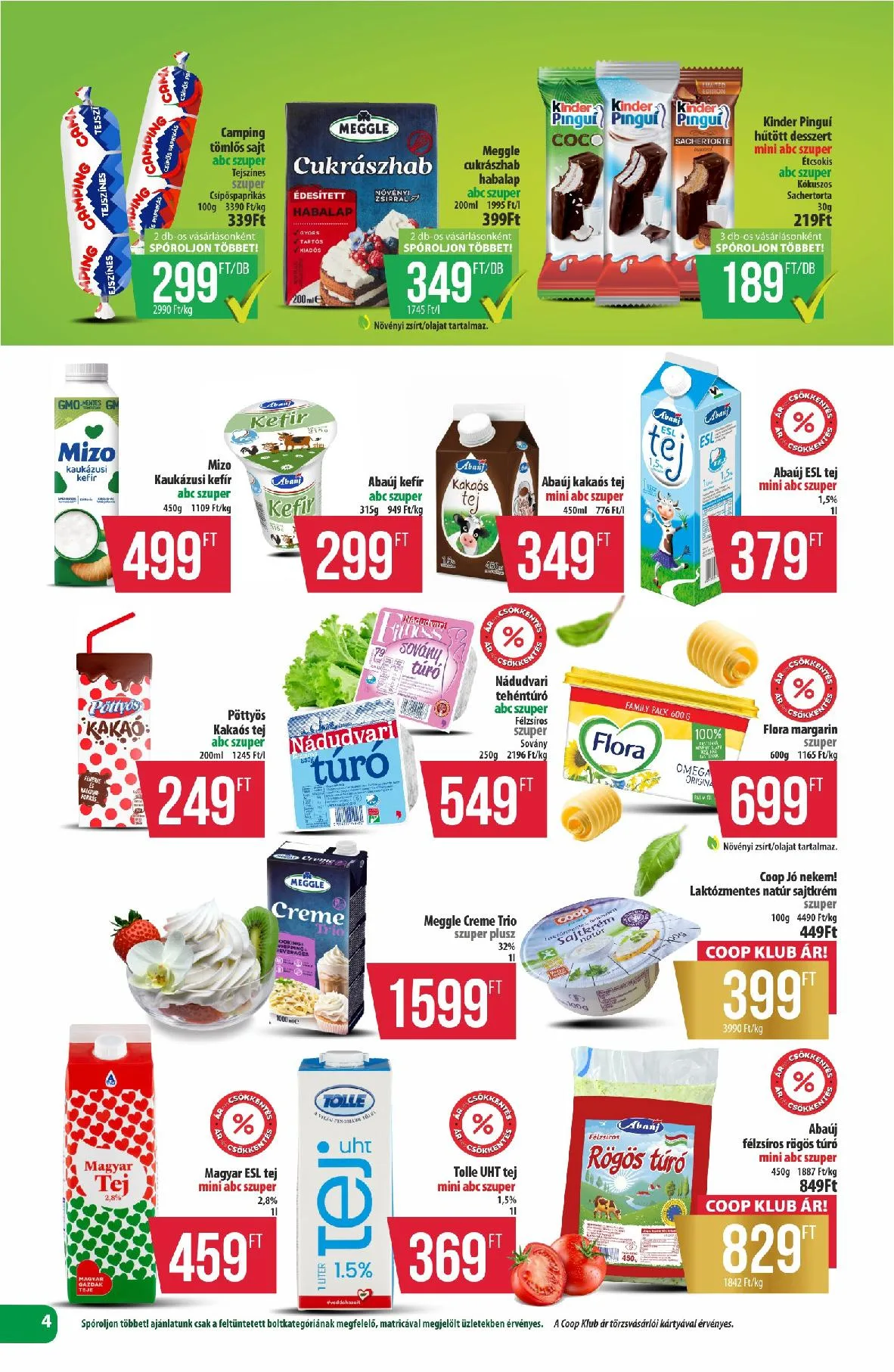 Coop akciós újság Észak-Kelet 10.16–10.22 – 7. oldal