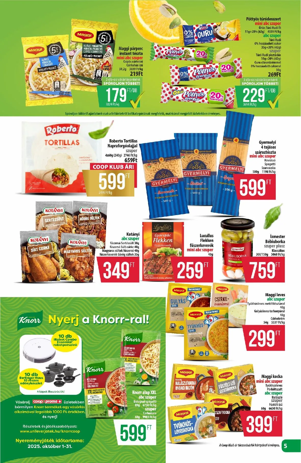 Coop akciós újság Észak-Kelet 10.16–10.22 – 8. oldal