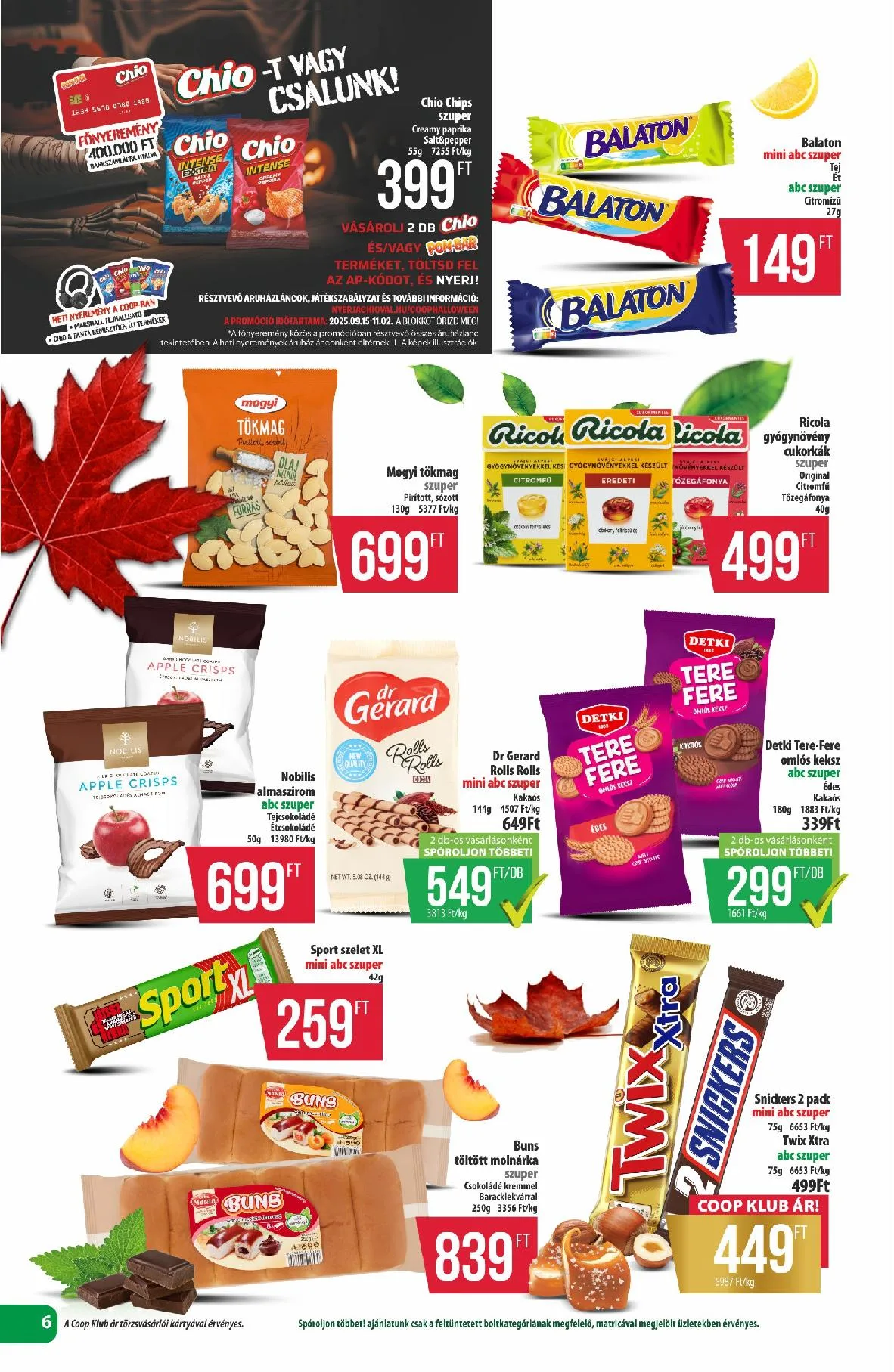 Coop akciós újság Észak-Kelet 10.16–10.22 – 9. oldal