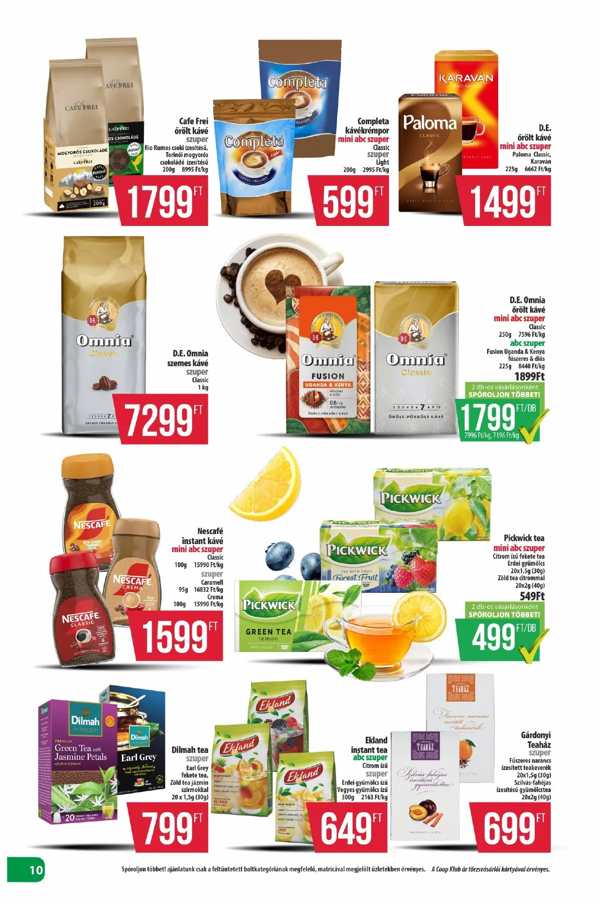 Coop akciós újság Észak-Kelet 11.13–11.19 – 10. oldal