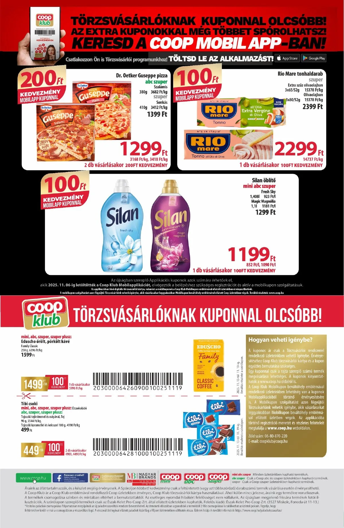 Coop akciós újság Észak-Kelet 11.13–11.19 – 11. oldal