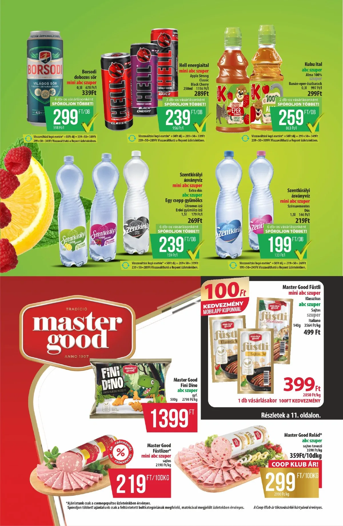 Coop akciós újság Észak-Kelet 11.13–11.19 – 12. oldal