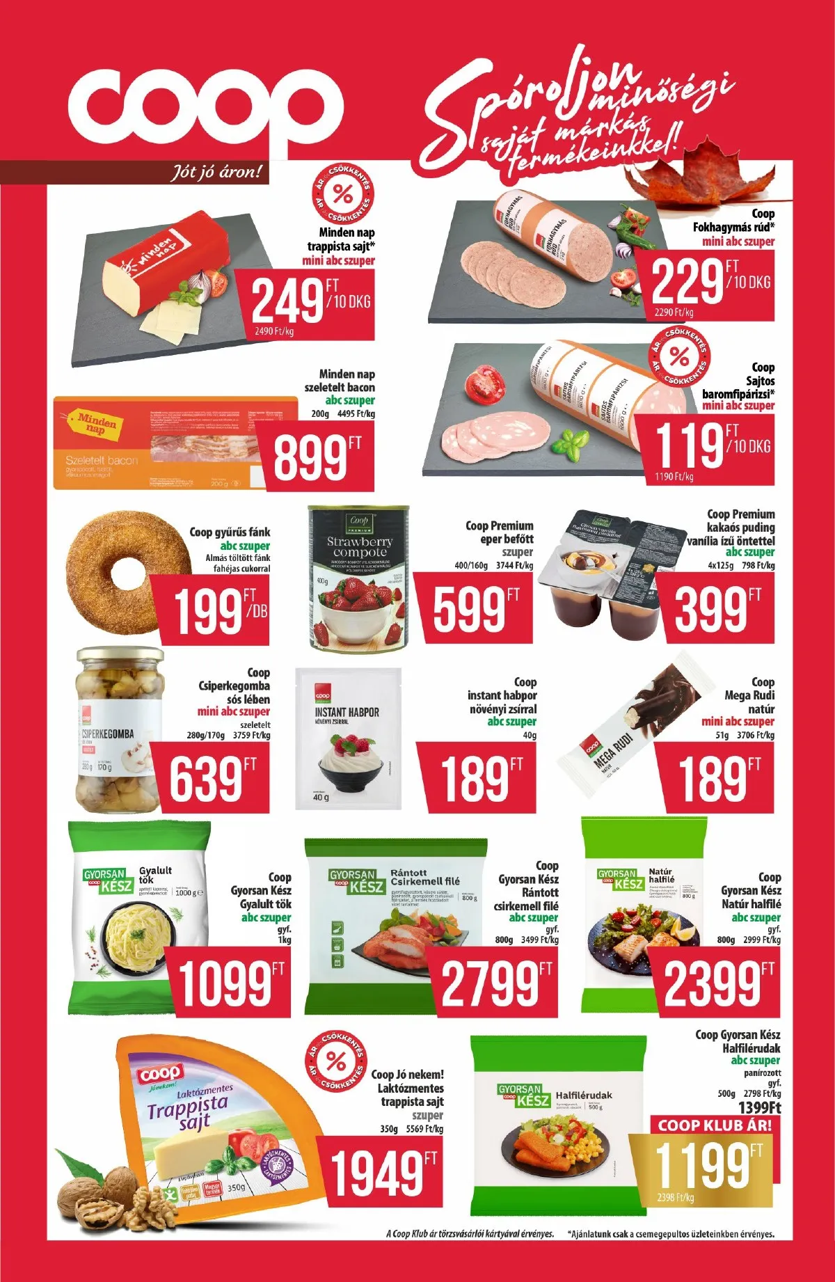 Coop akciós újság Észak-Kelet 11.13–11.19 – 8. oldal