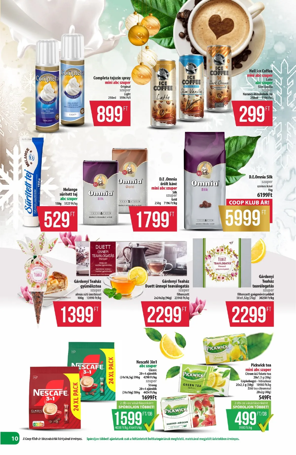 Coop akciós újság Észak-Kelet 12.11–12.17 – 10. oldal