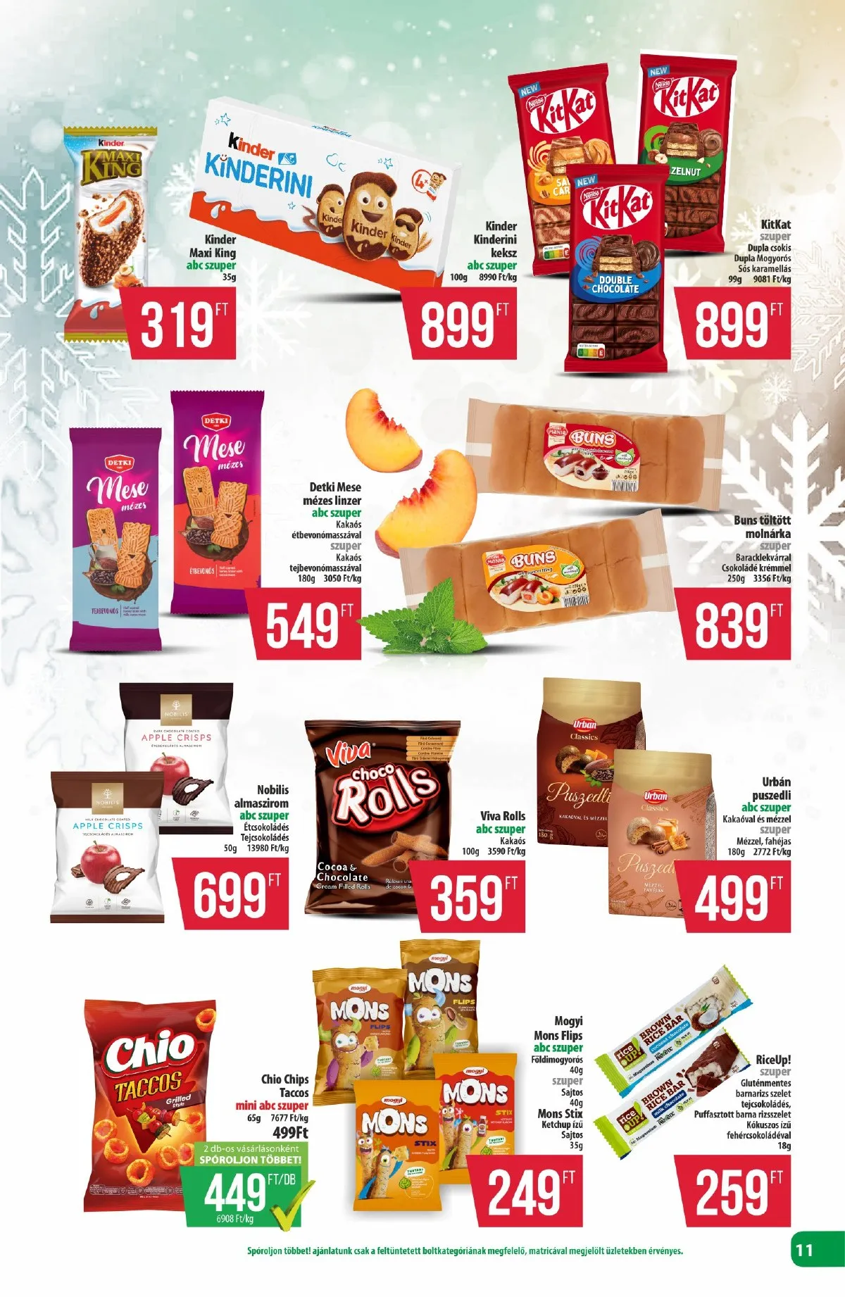 Coop akciós újság Észak-Kelet 12.11–12.17 – 11. oldal