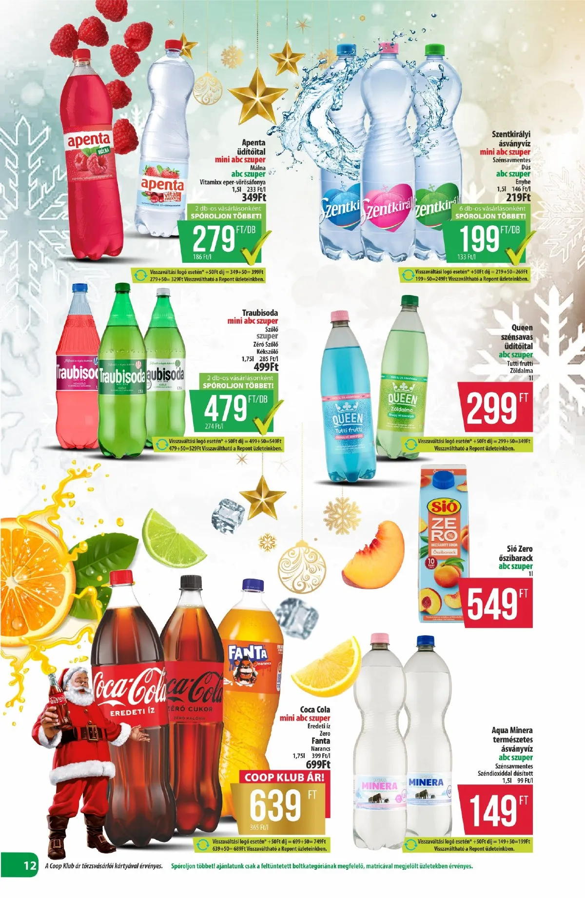 Coop akciós újság Észak-Kelet 12.11–12.17 – 12. oldal