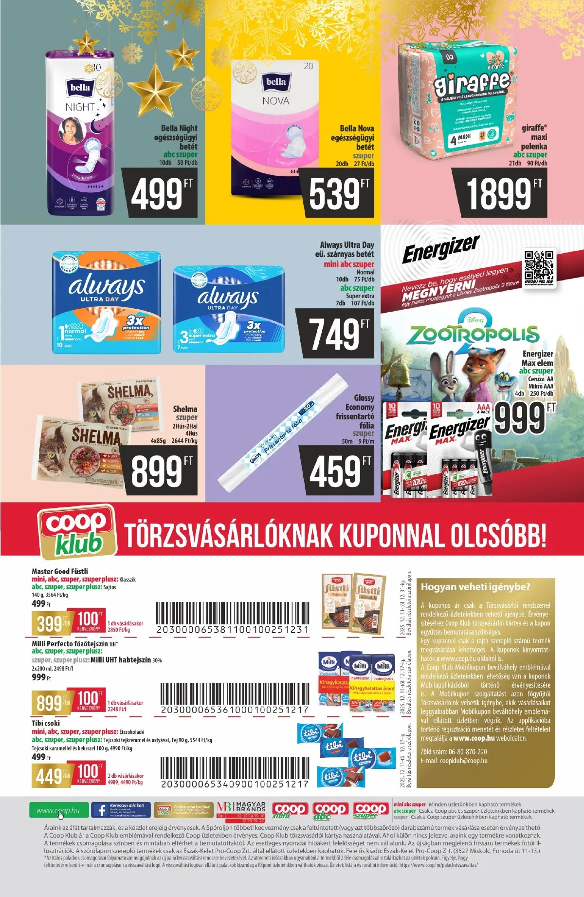 Coop akciós újság Észak-Kelet 12.11–12.17 – 14. oldal