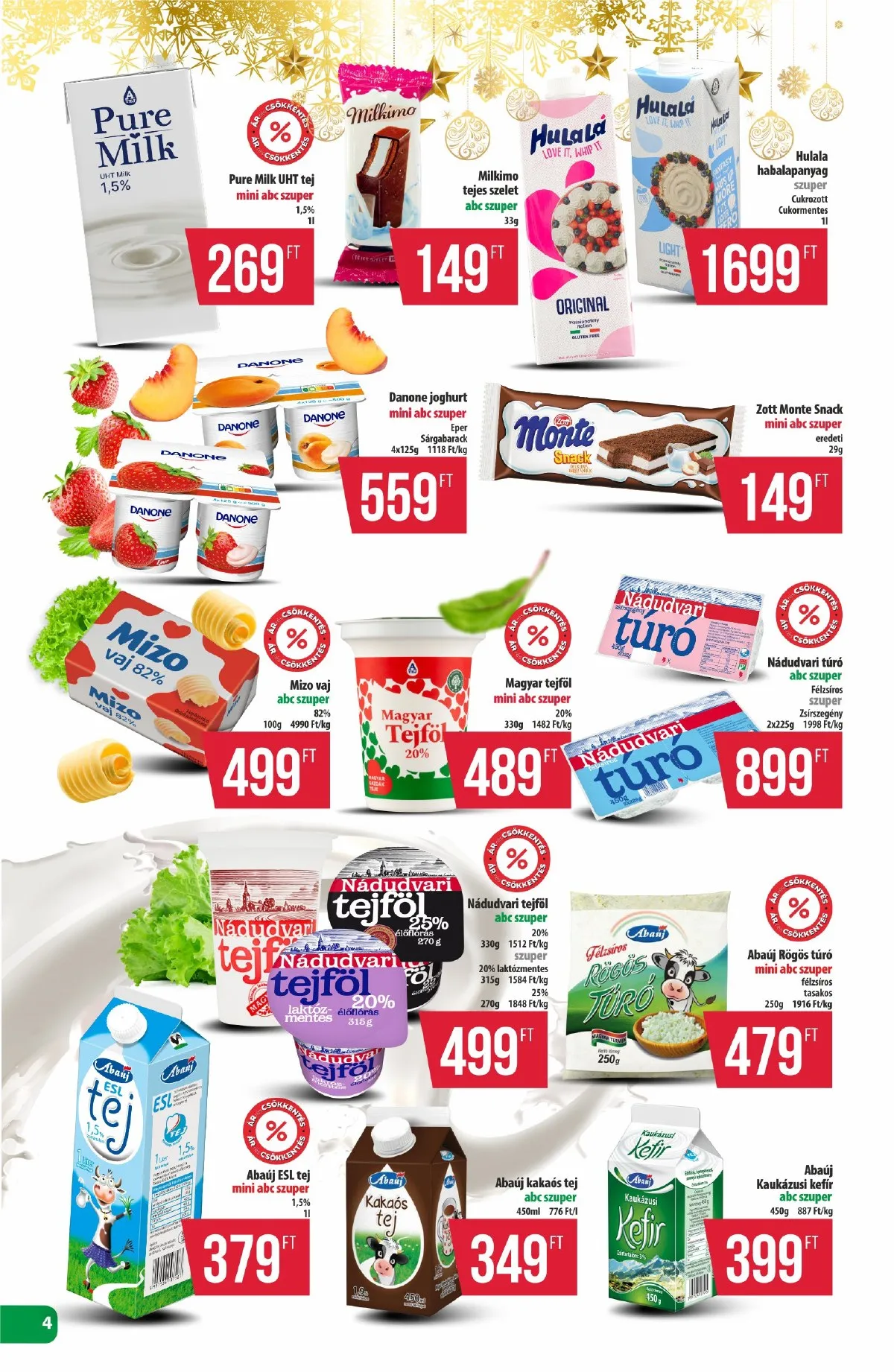 Coop akciós újság Észak-Kelet 12.11–12.17 – 4. oldal