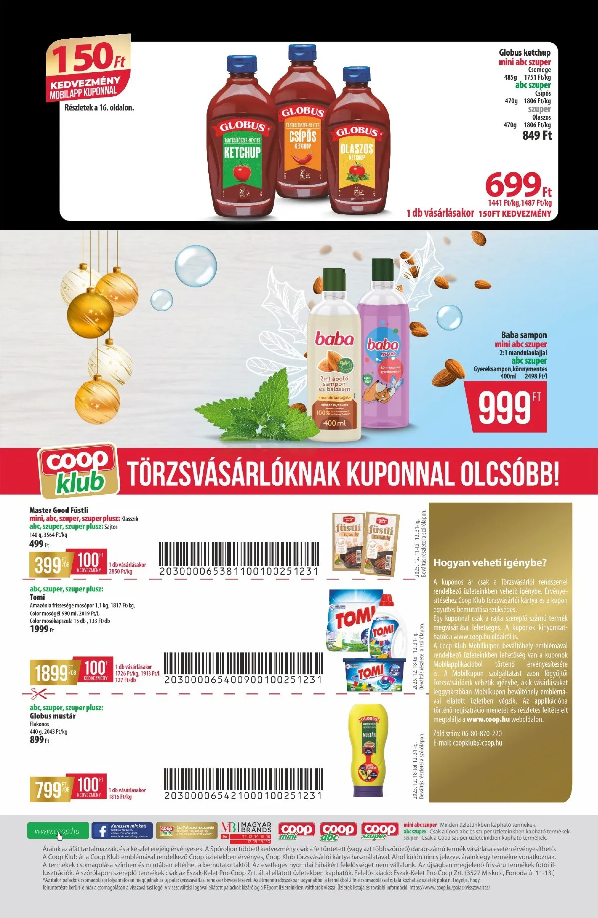 Coop akciós újság Észak-Kelet 12.18–12.31 – 14. oldal