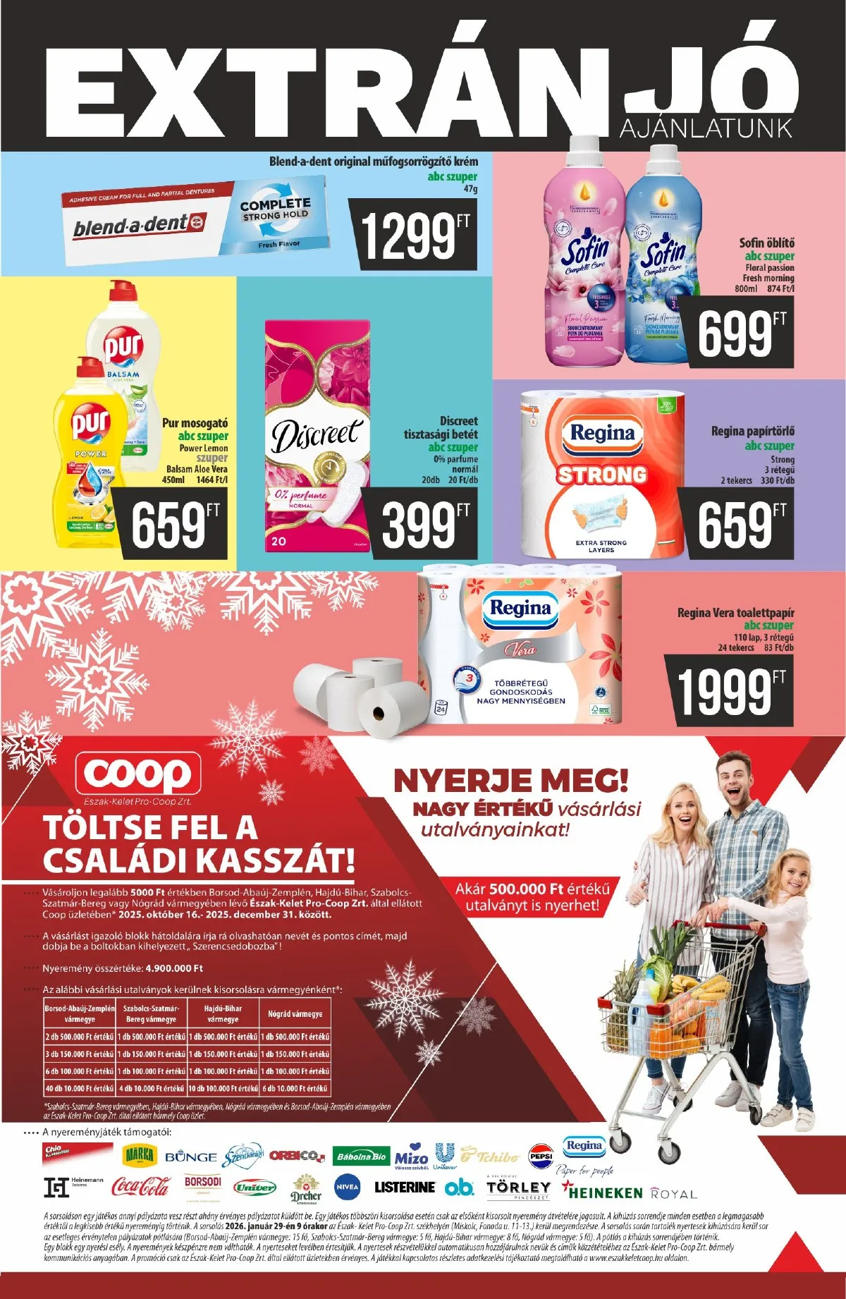Coop akciós újság Észak-Kelet 12.18–12.31 – 15. oldal