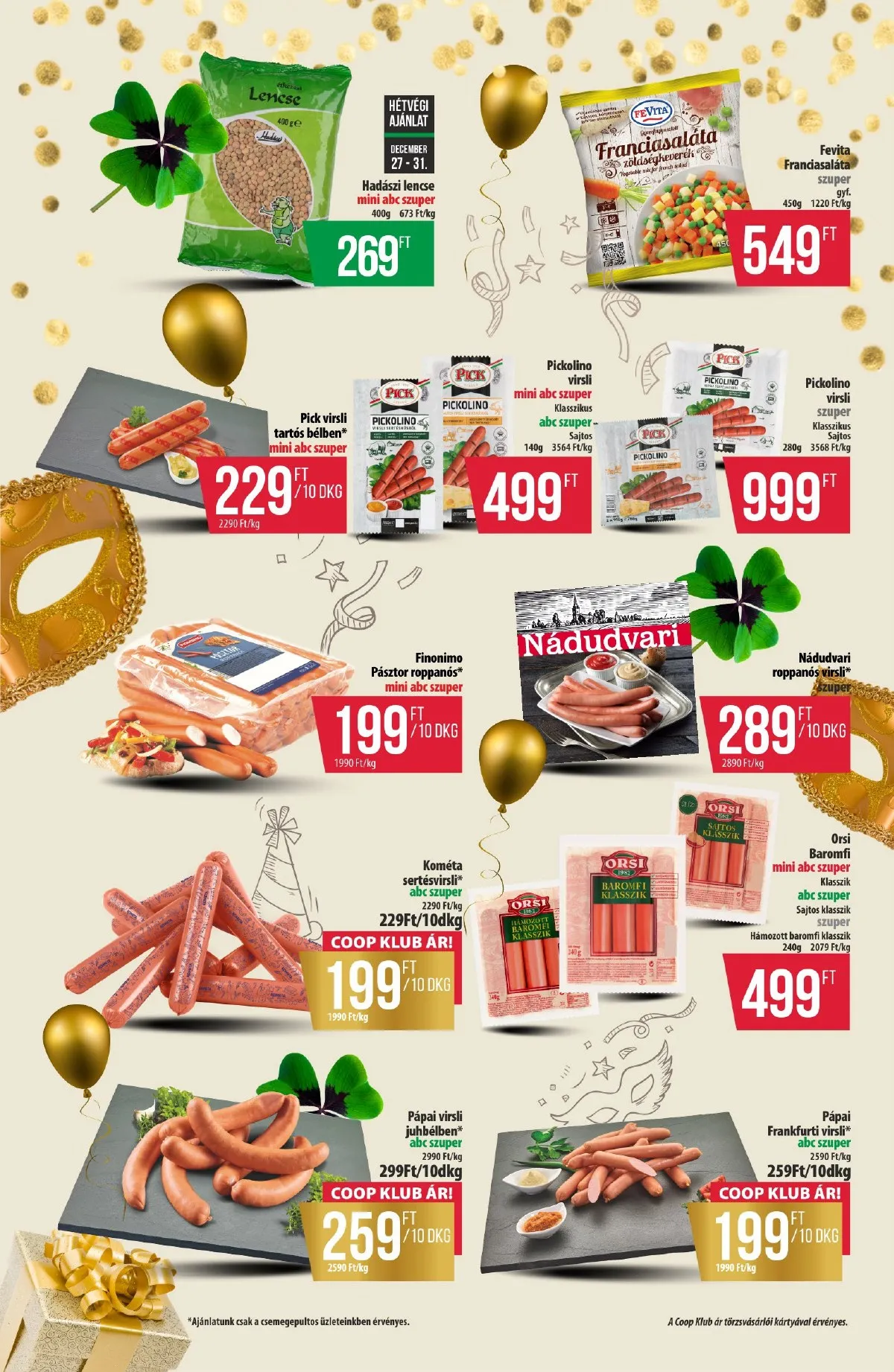 Coop akciós újság Észak-Kelet 12.18–12.31 – 6. oldal