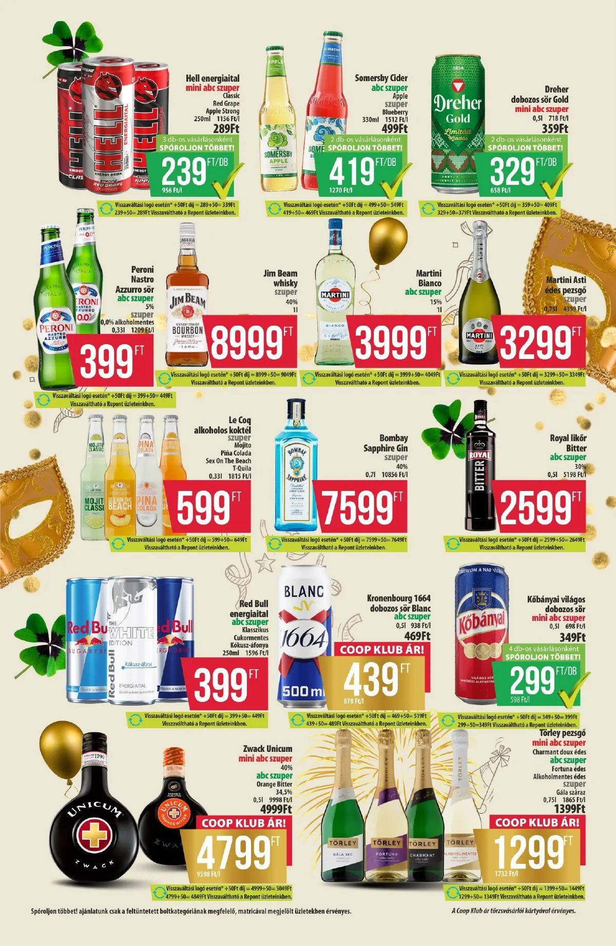 Coop akciós újság Észak-Kelet 12.18–12.31 – 7. oldal