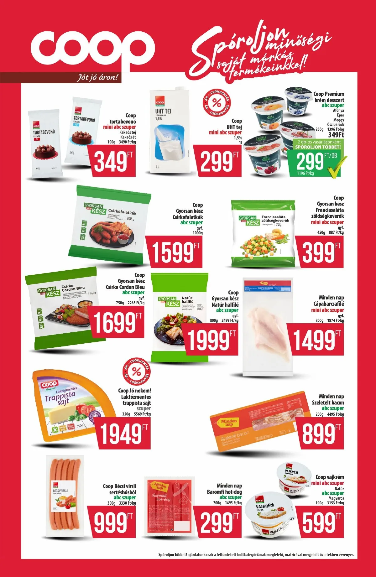 Coop akciós újság Észak-Kelet 12.18–12.31 – 8. oldal