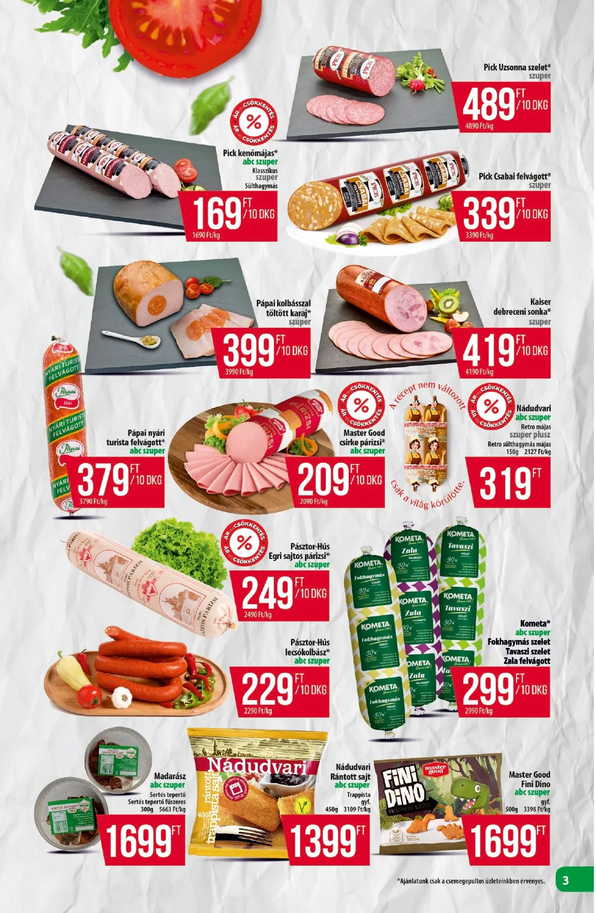 Coop akciós újság Észak-Kelet 01.15–01.21 – 3. oldal