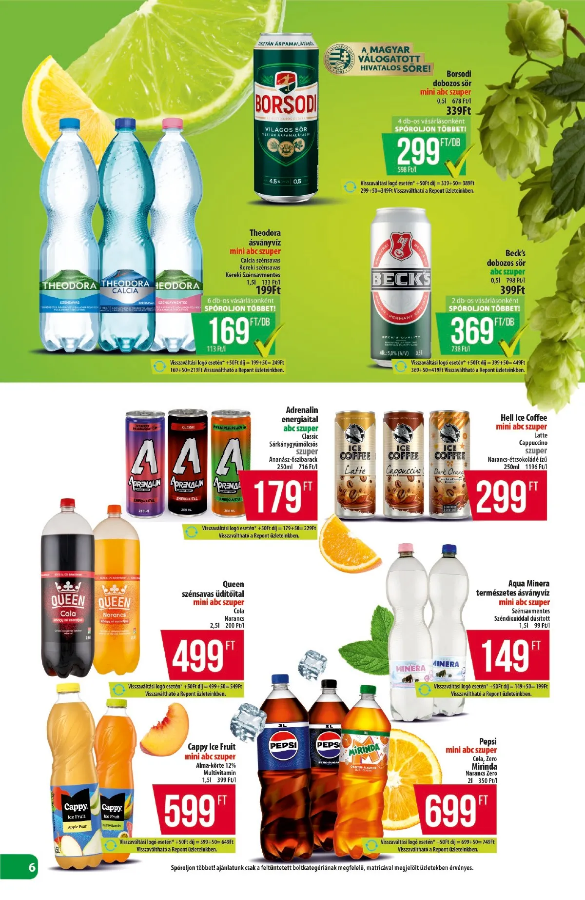 Coop akciós újság Észak-Kelet 01.15–01.21 – 6. oldal