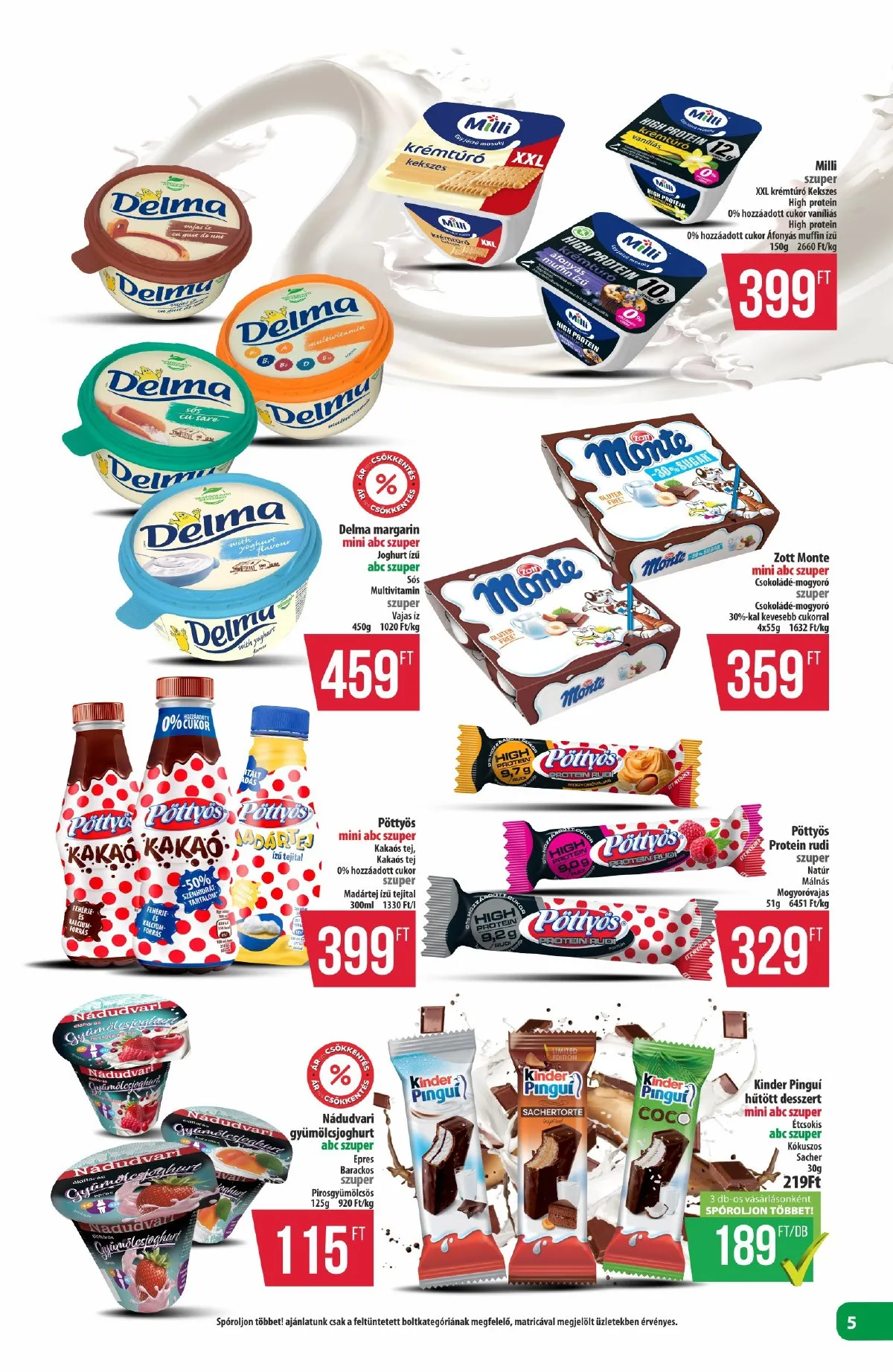 Coop akciós újság Észak-Kelet 01.22–01.28 – 5. oldal