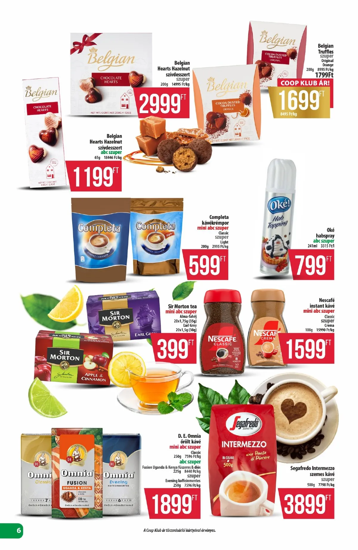 Coop akciós újság Észak-Kelet 01.22–01.28 – 6. oldal