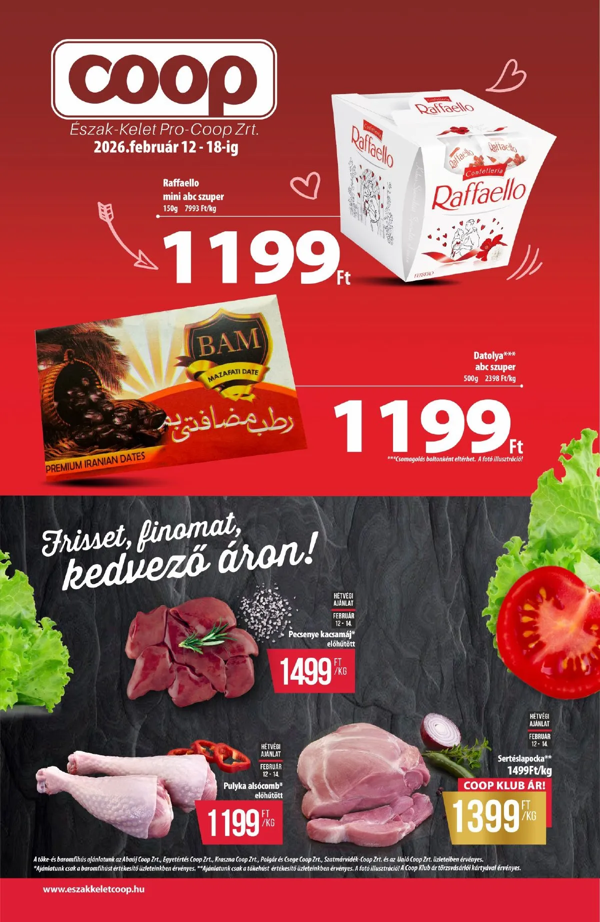 Coop akciós újság Észak-Kelet 02.12–02.18