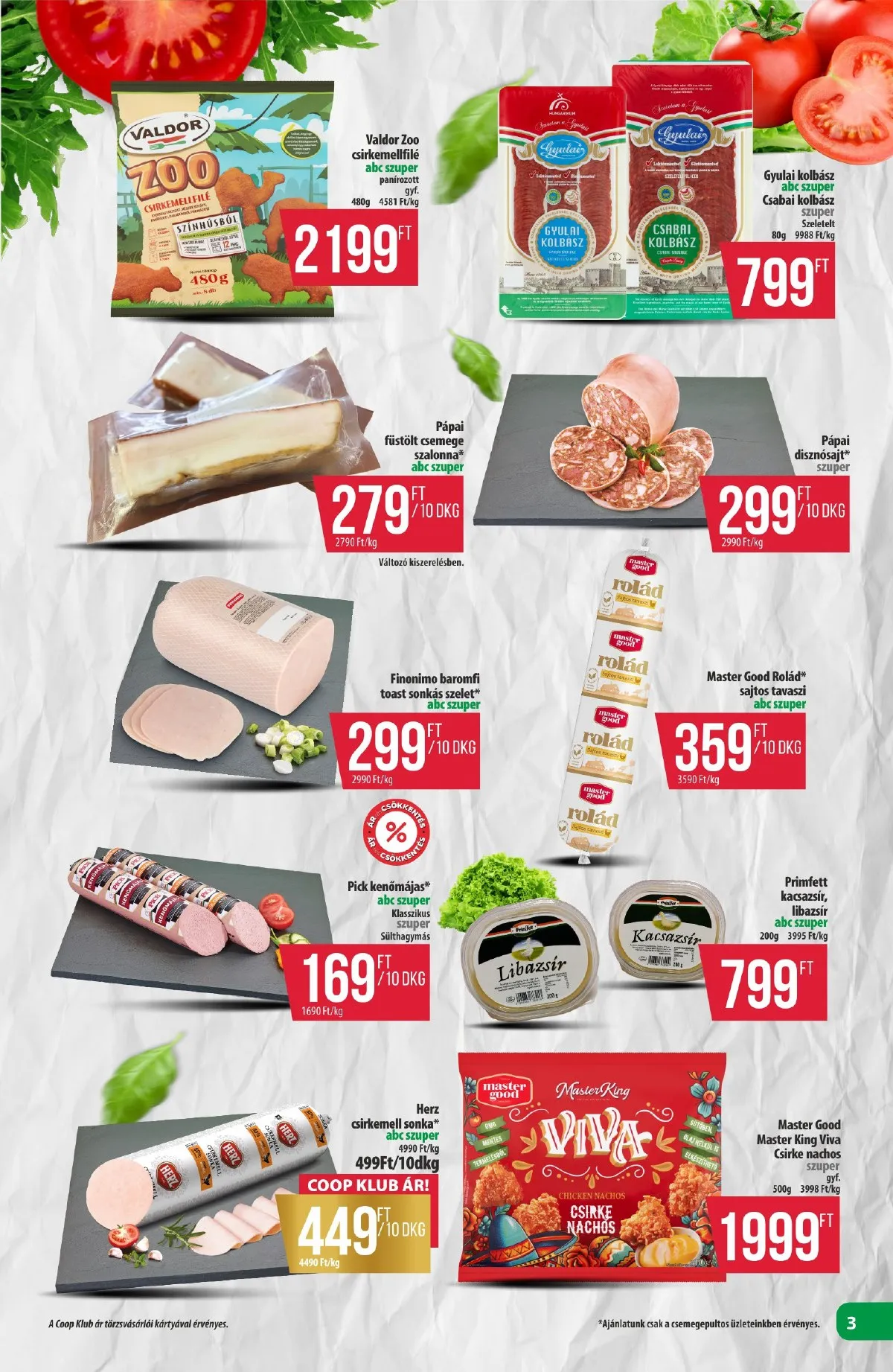 Coop akciós újság Észak-Kelet 02.12–02.18 – 3. oldal