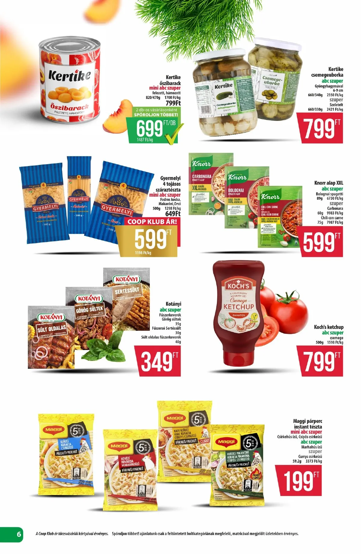 Coop akciós újság Észak-Kelet 02.12–02.18 – 6. oldal