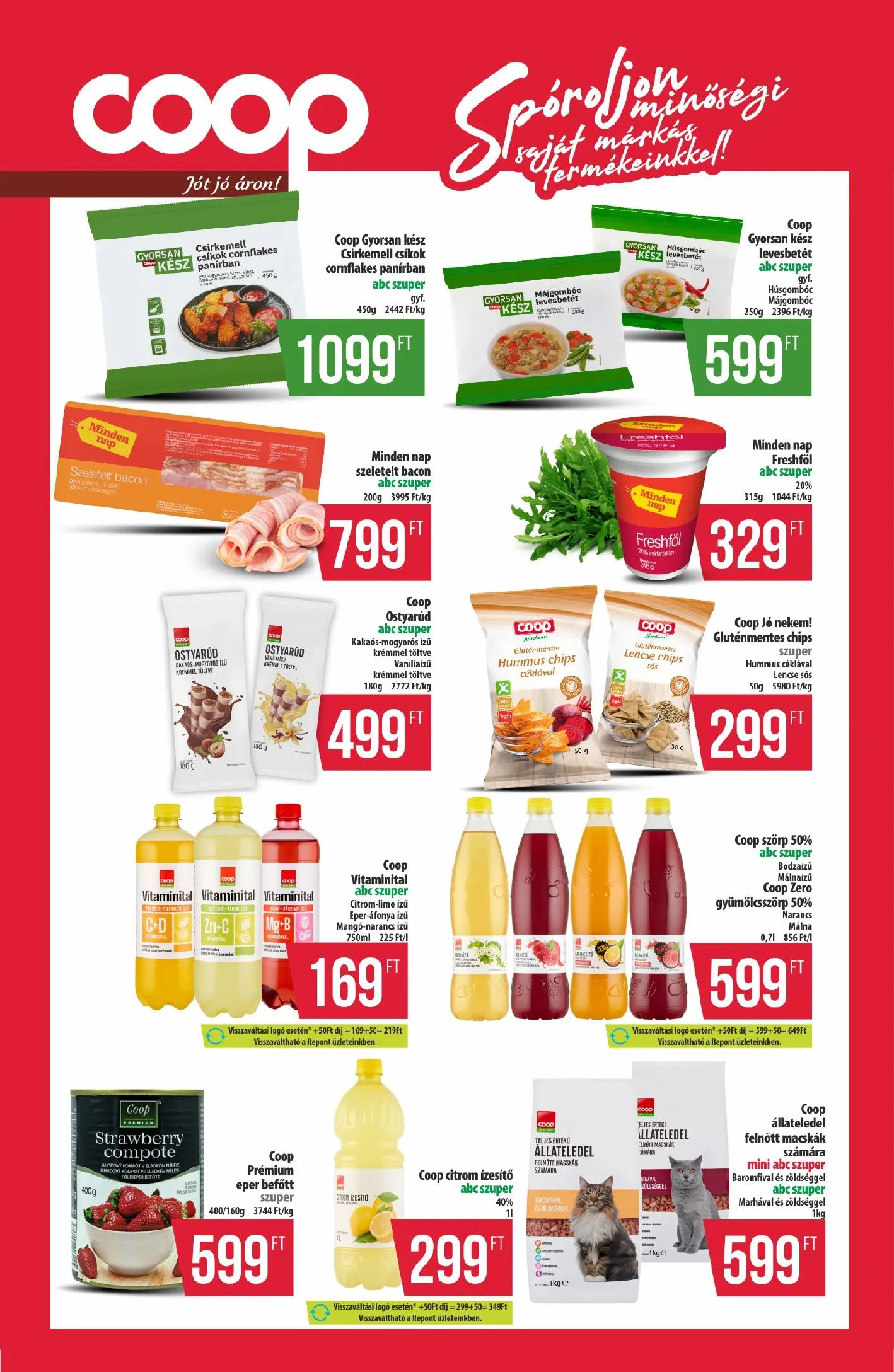 Coop akciós újság Észak-Kelet 03.19–03.25 – 10. oldal