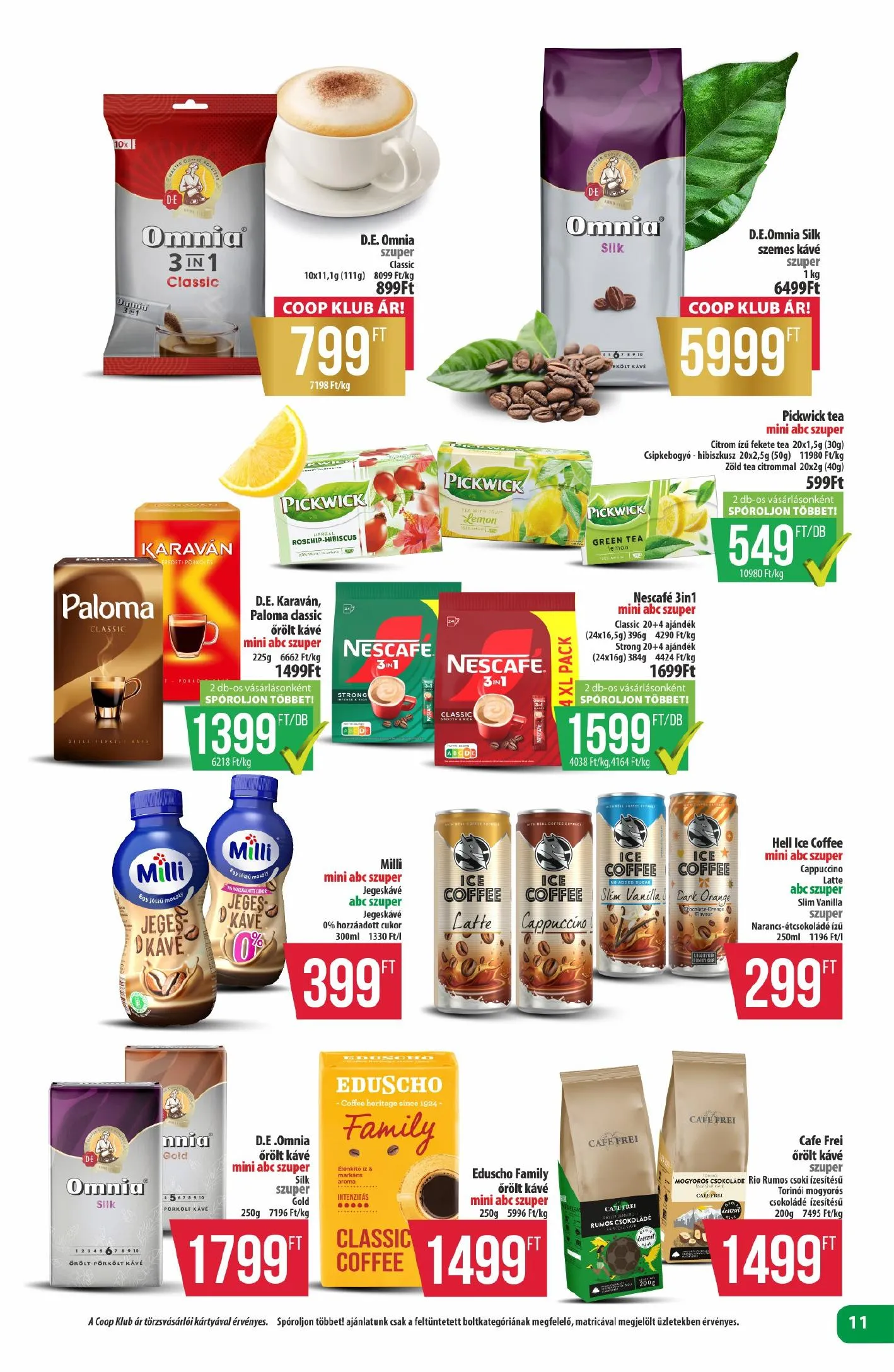 Coop akciós újság Észak-Kelet 03.19–03.25 – 11. oldal