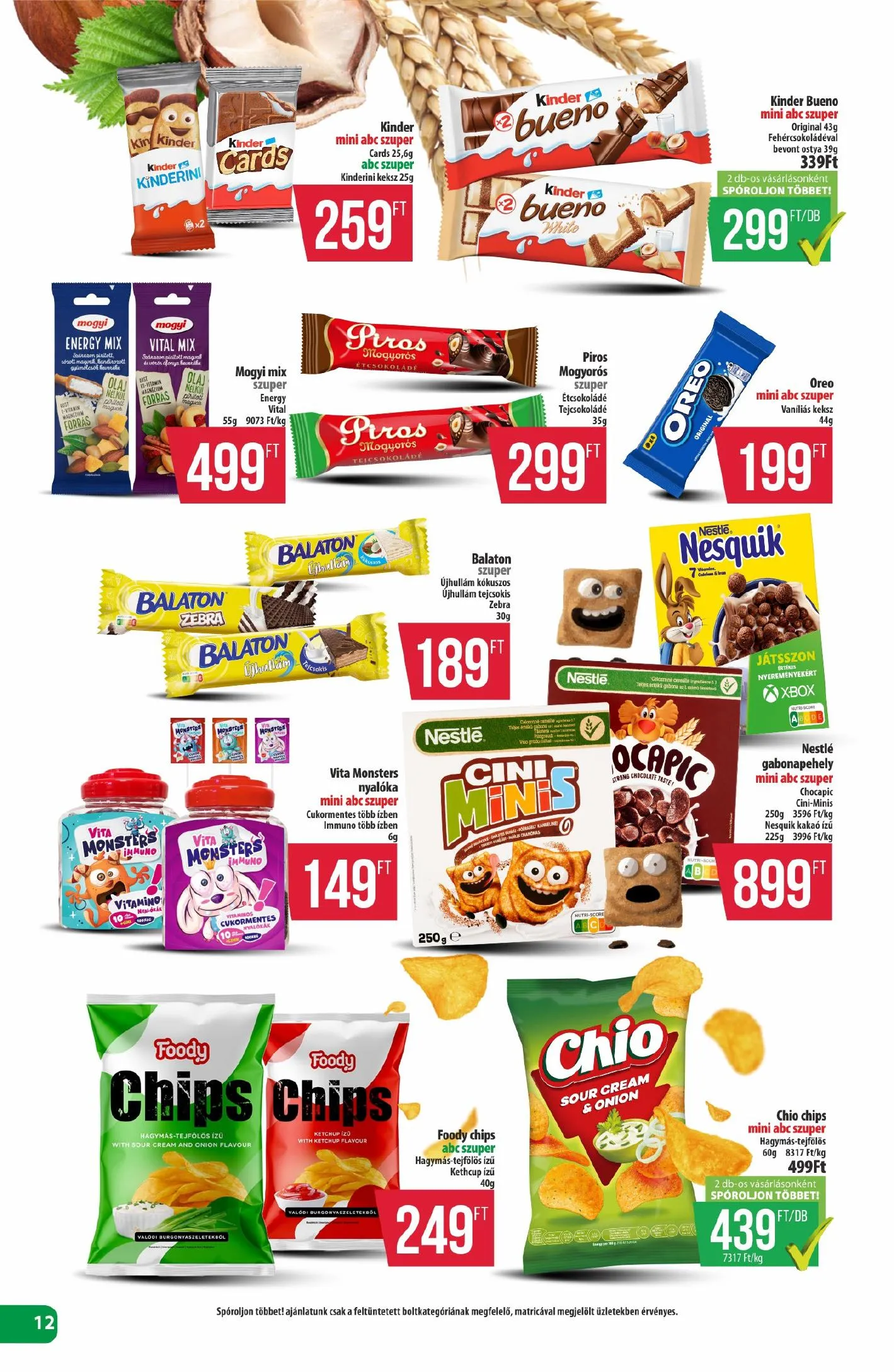 Coop akciós újság Észak-Kelet 03.19–03.25 – 12. oldal
