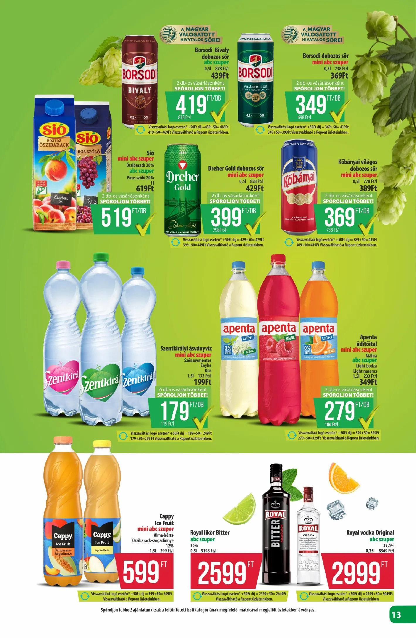 Coop akciós újság Észak-Kelet 03.19–03.25 – 13. oldal