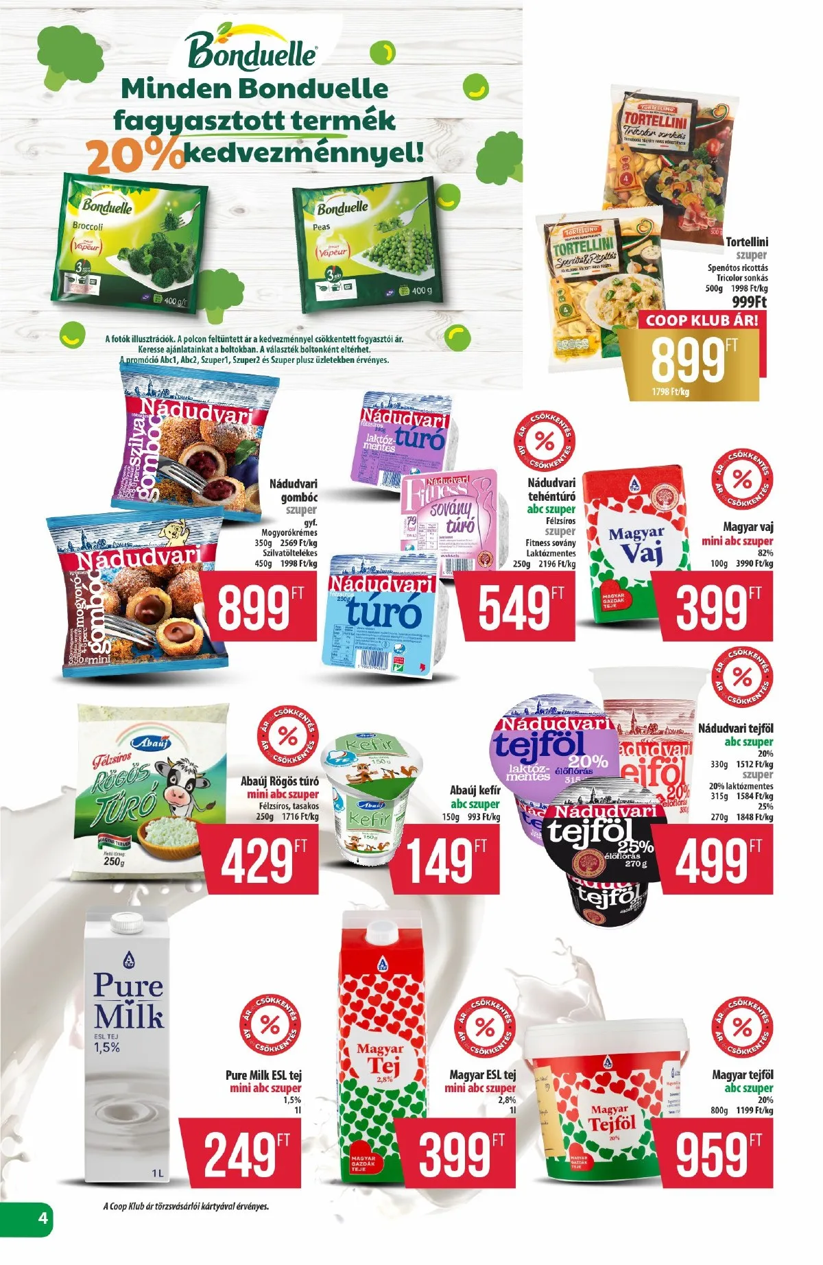 Coop akciós újság Észak-Kelet 03.19–03.25 – 4. oldal