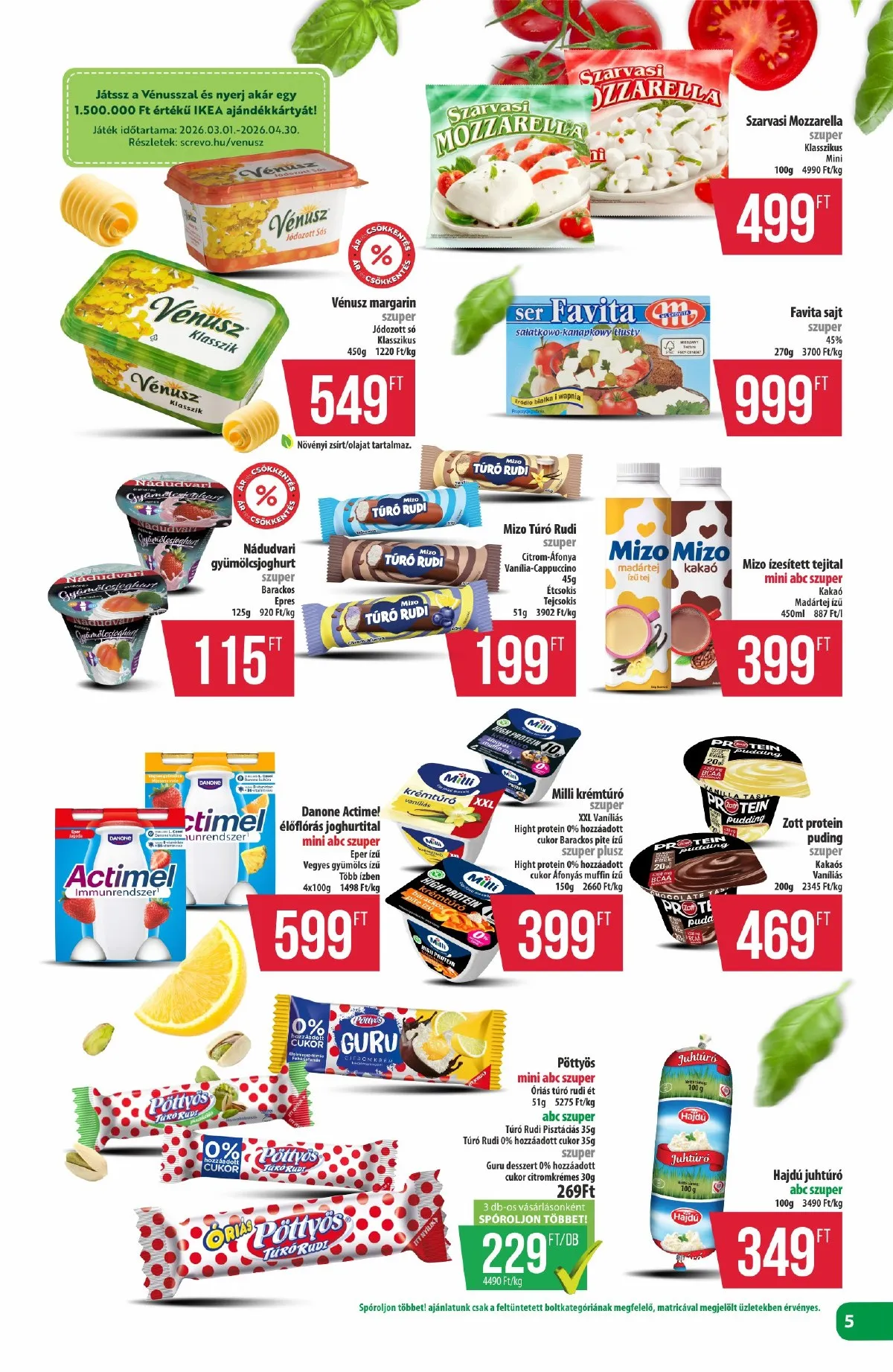 Coop akciós újság Észak-Kelet 03.19–03.25 – 5. oldal