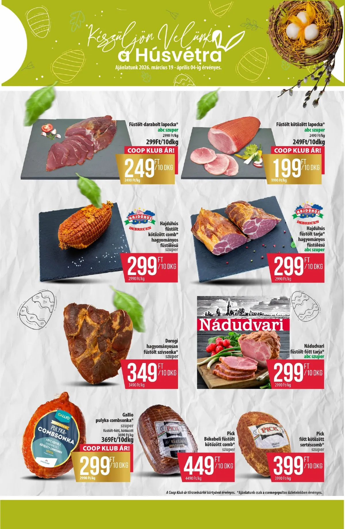 Coop akciós újság Észak-Kelet 03.19–03.25 – 7. oldal
