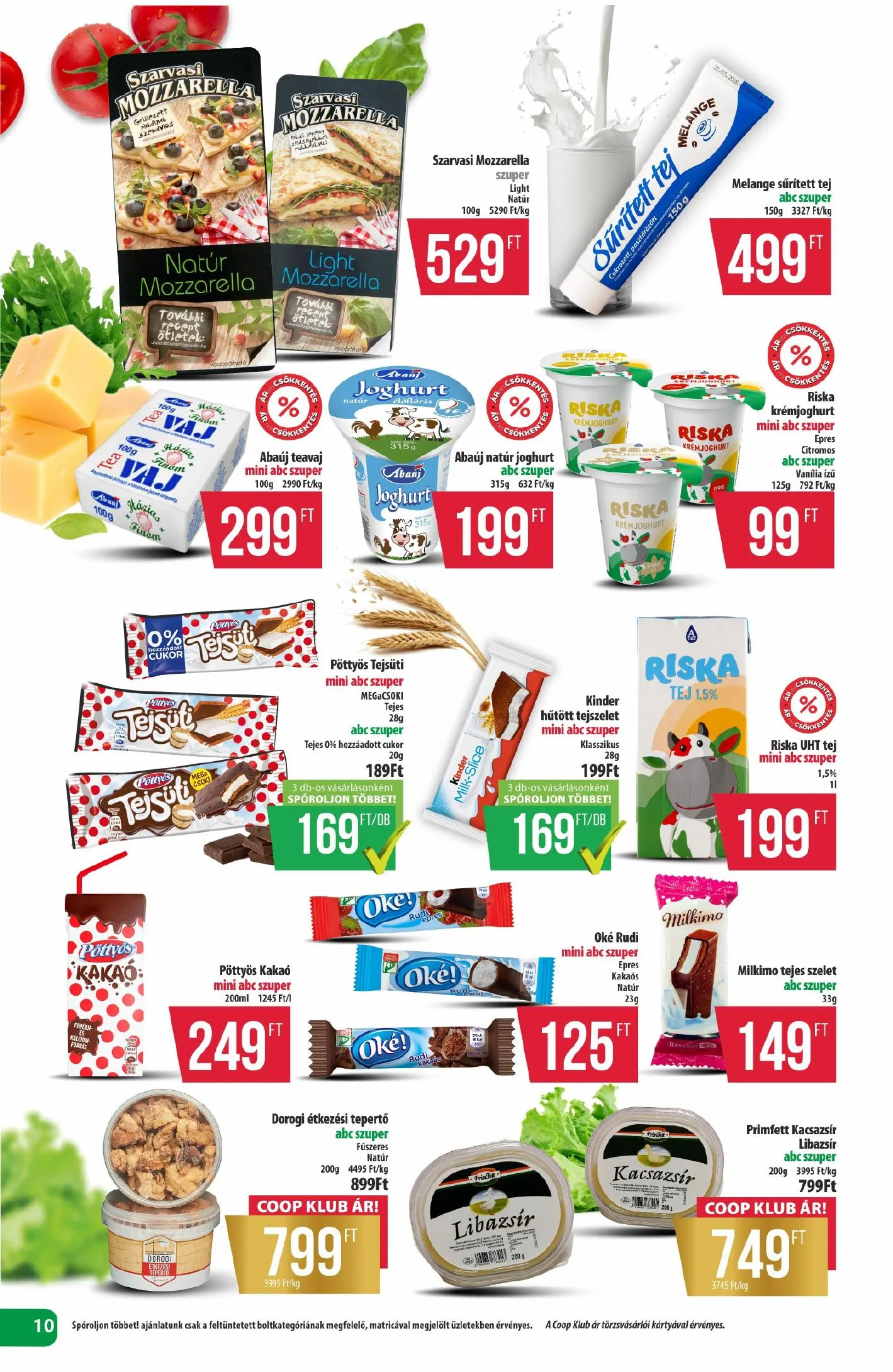 Coop akciós újság Észak-Kelet 03.26–04.01 – 10. oldal