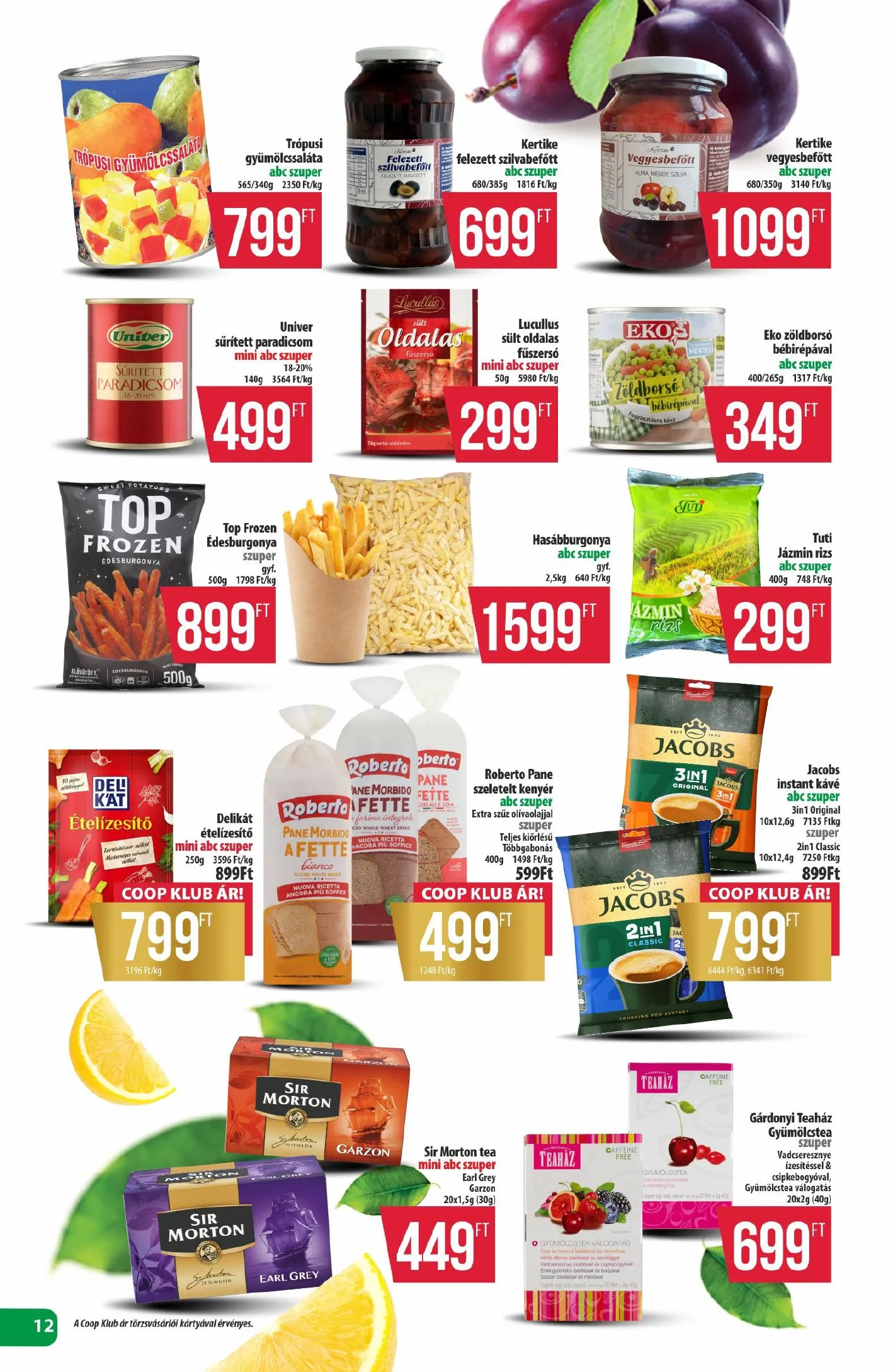 Coop akciós újság Észak-Kelet 03.26–04.01 – 12. oldal