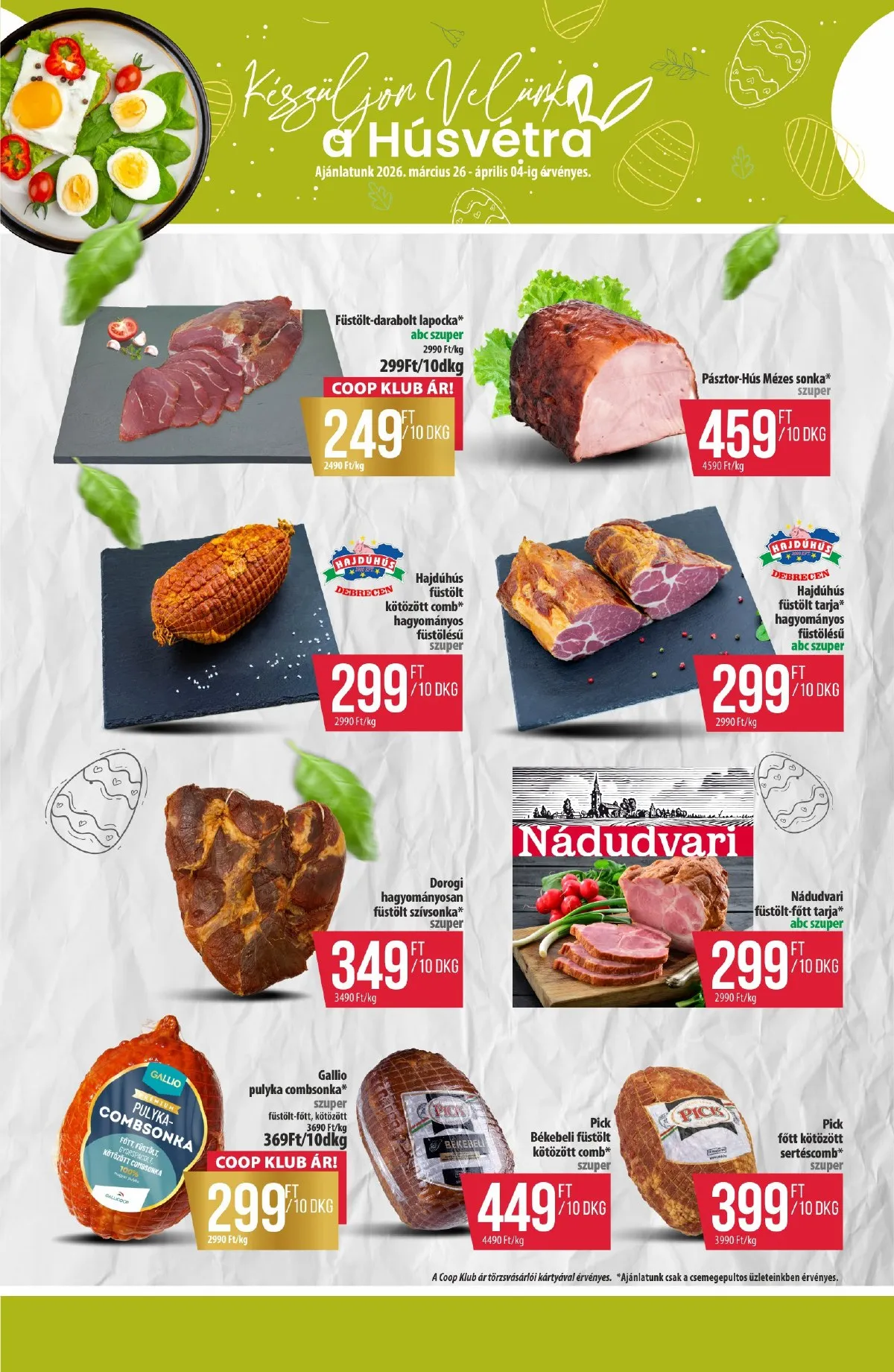 Coop akciós újság Észak-Kelet 03.26–04.01 – 4. oldal