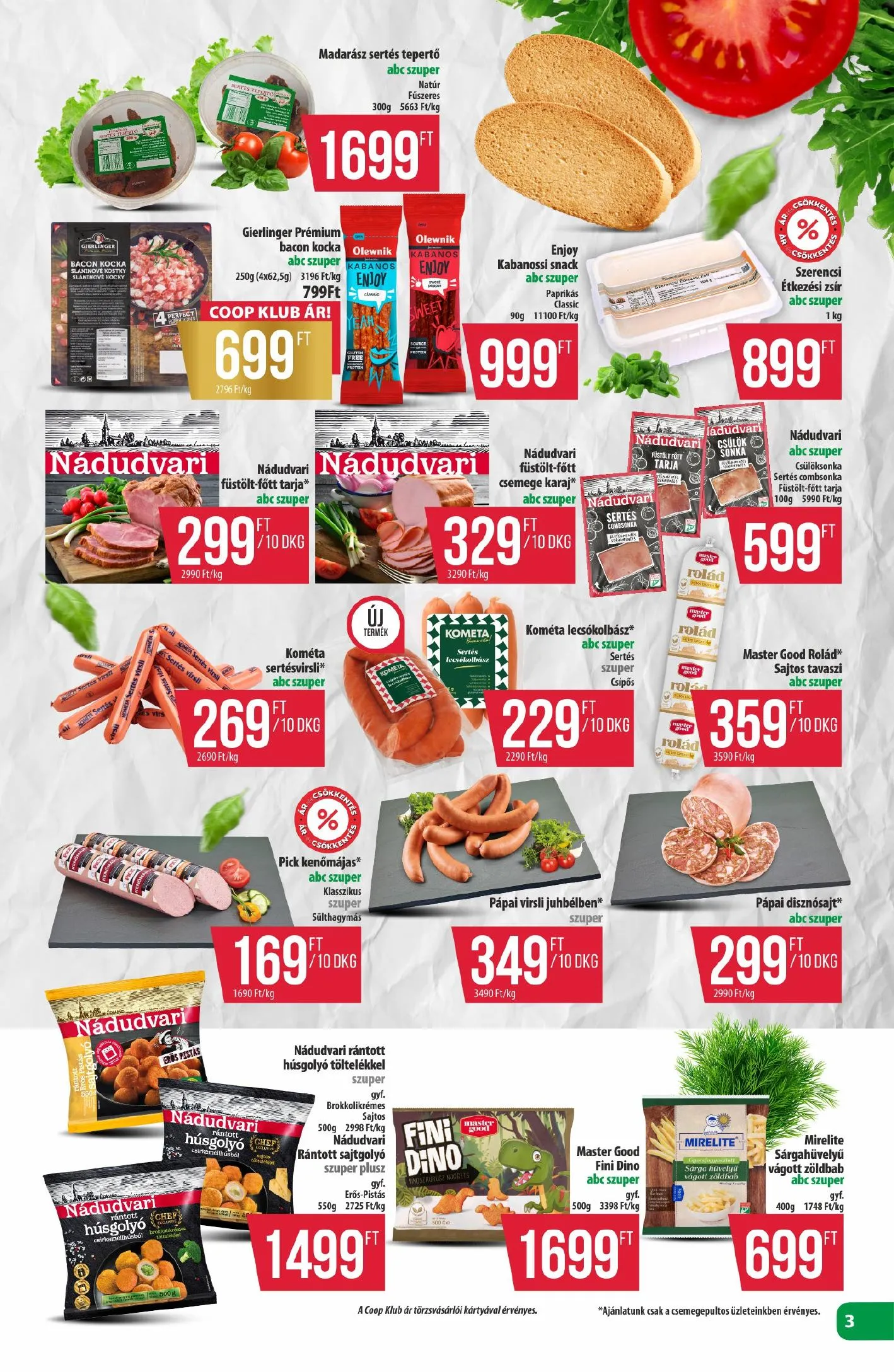Coop akciós újság Észak-Kelet 04.16–04.22 – 3. oldal