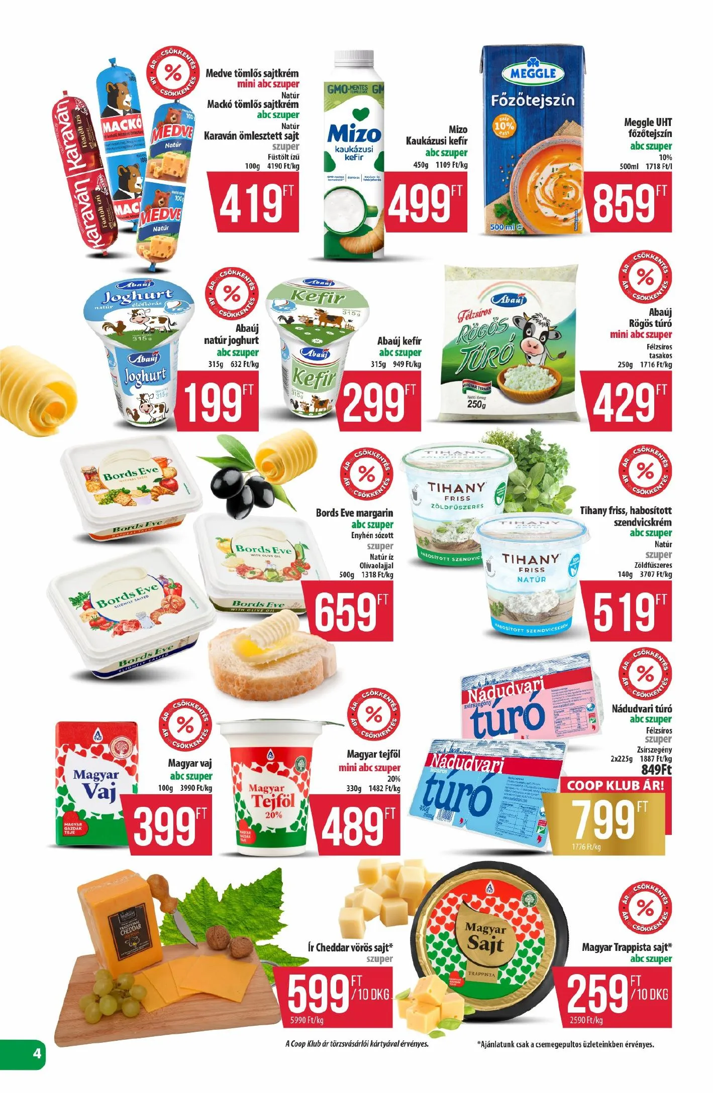Coop akciós újság Észak-Kelet 04.16–04.22 – 4. oldal
